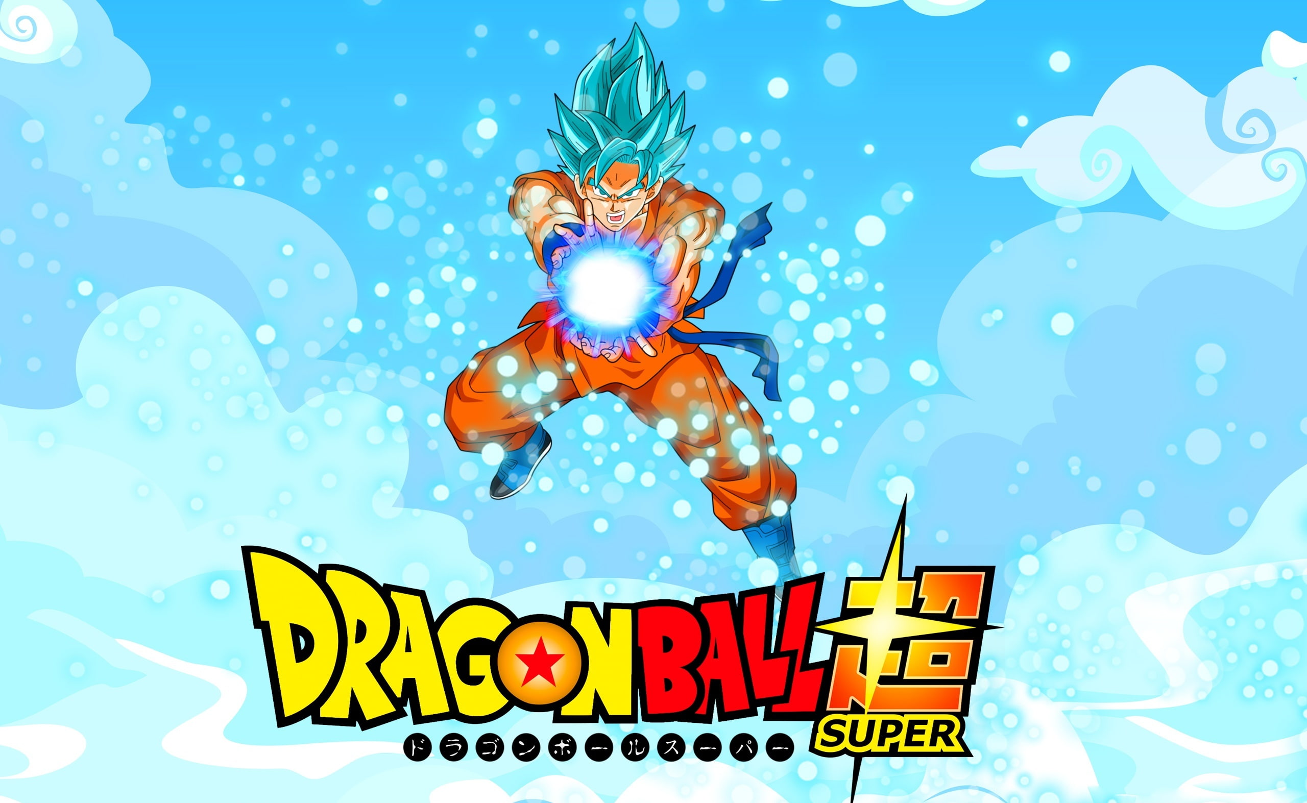 western script, blue, dragonball, animal themes, cold temperature, multi colored, goku, animal representation, close-up, studio shot, celebration, Super, HD Wallpaper