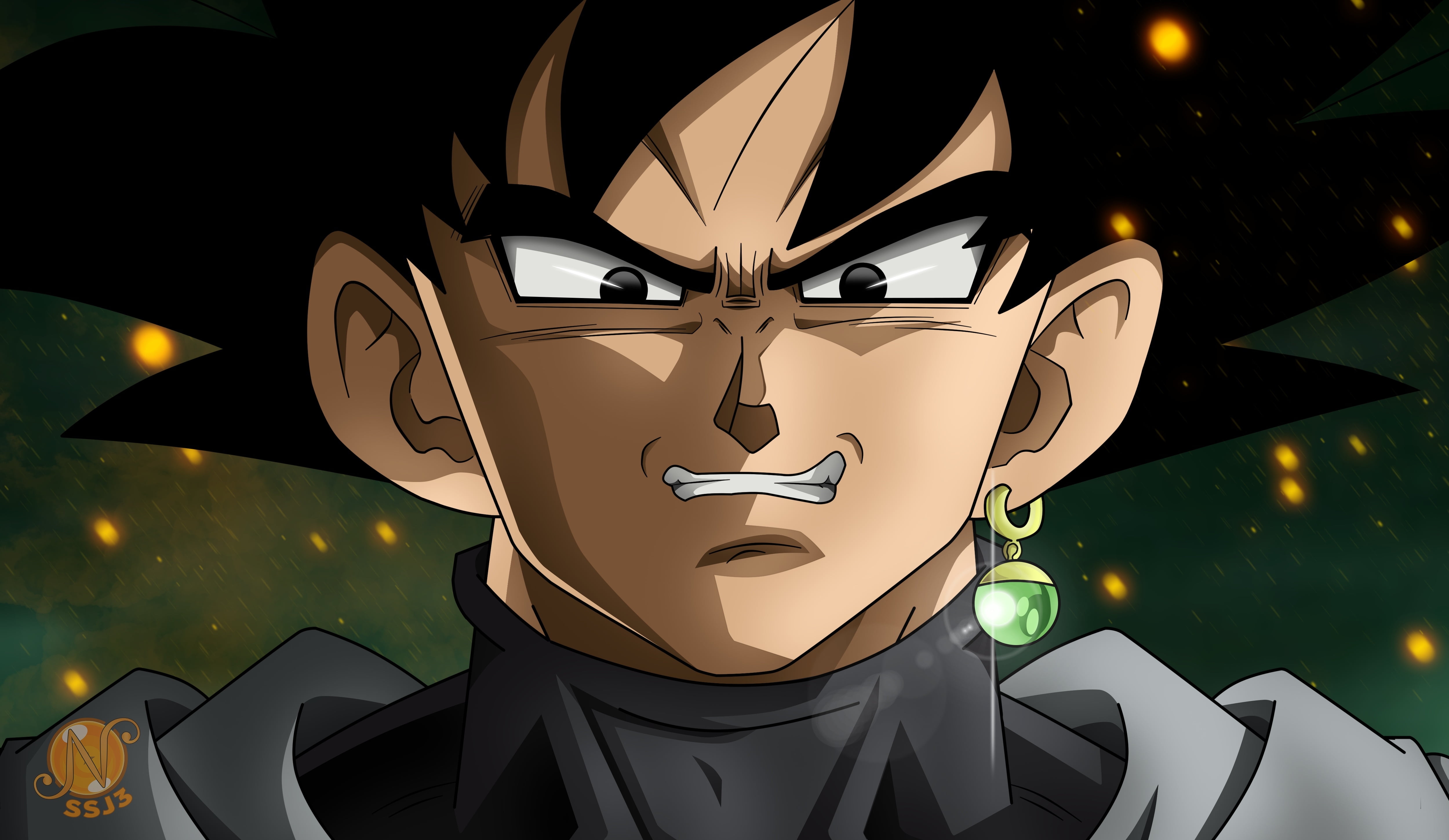 Dragon Ball Super, Black Goku, 4K, Dragon Ball, HD Wallpaper