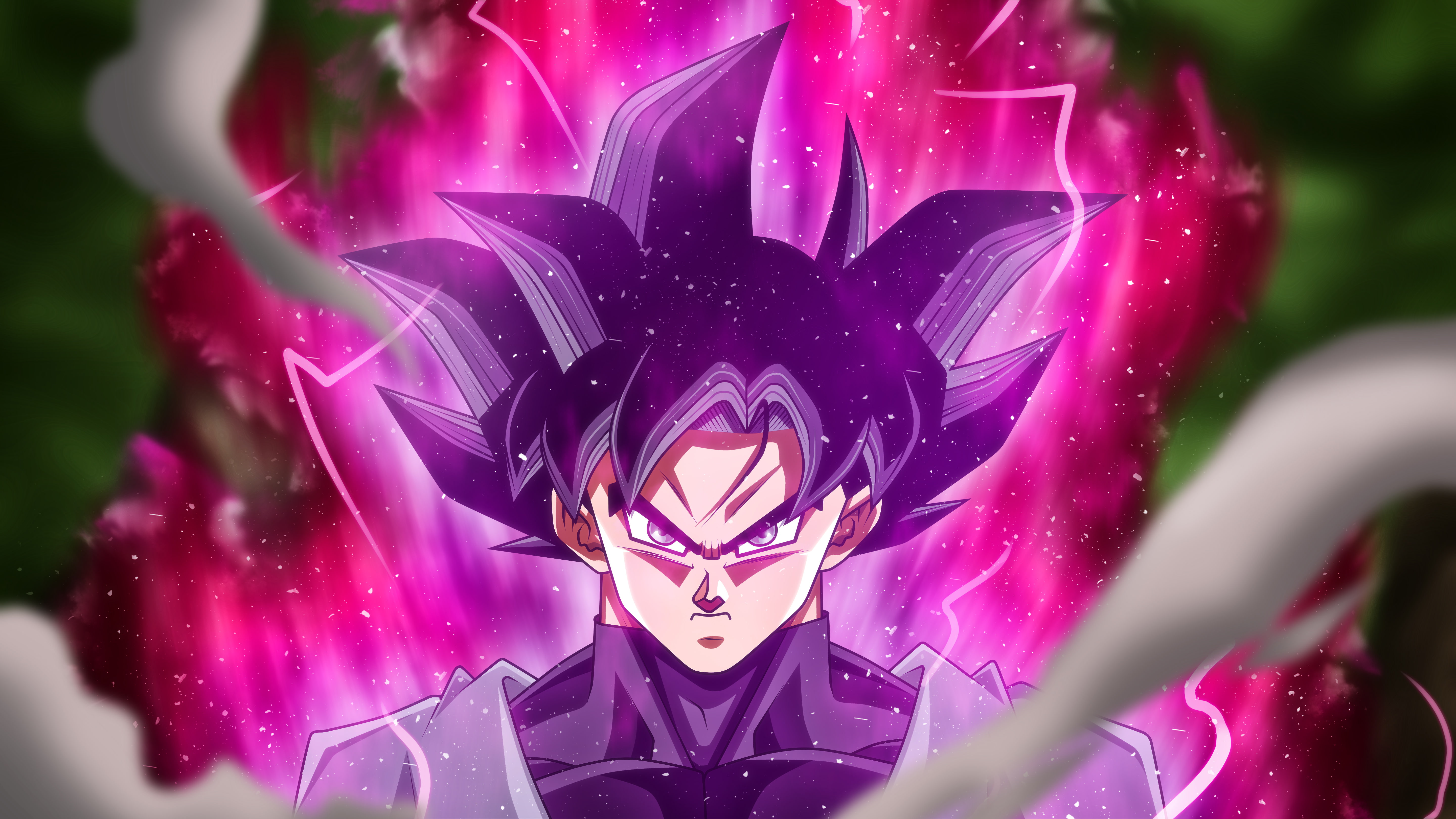 5K, Black, k, Goku, HD Wallpaper