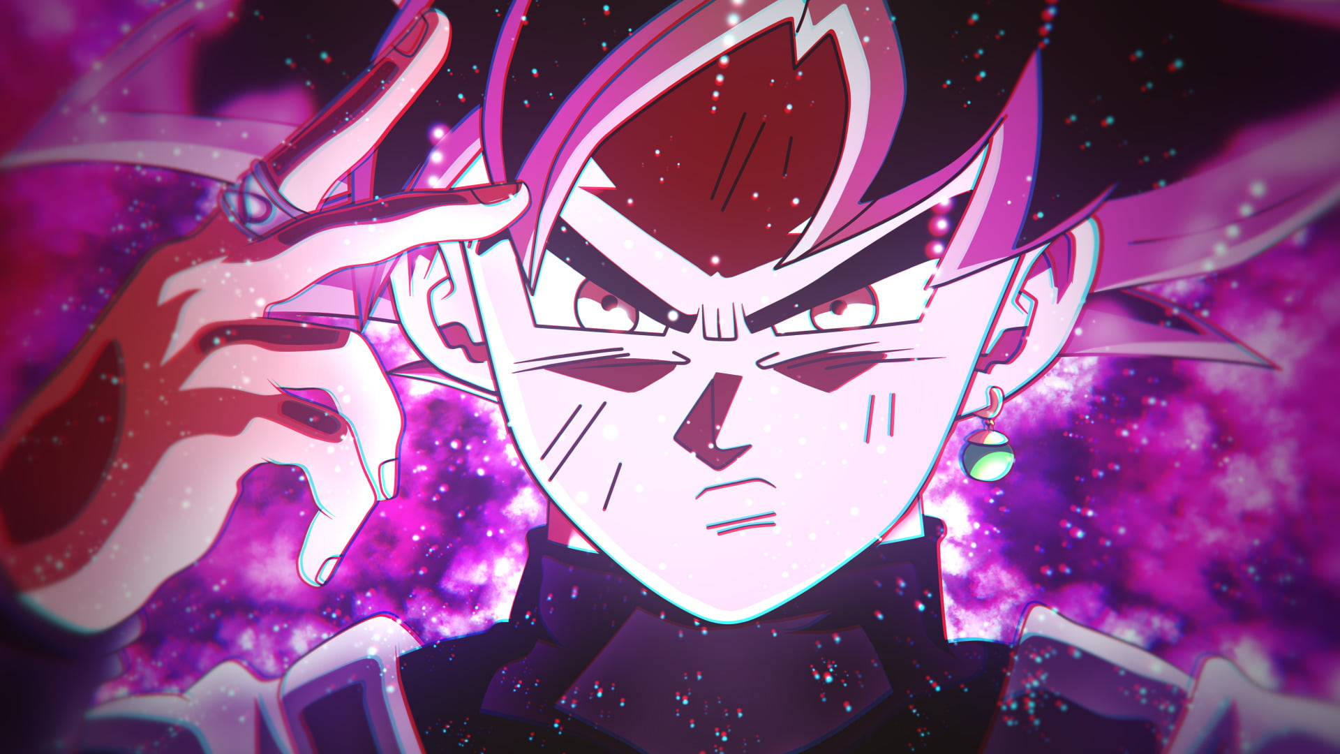 haired, celebration, close-up, craft, star shape, Dragon Ball Super, indoors, christmas ornament, 1080P, pattern, male, christmas, night, animated, christmas decoration, HD Wallpaper