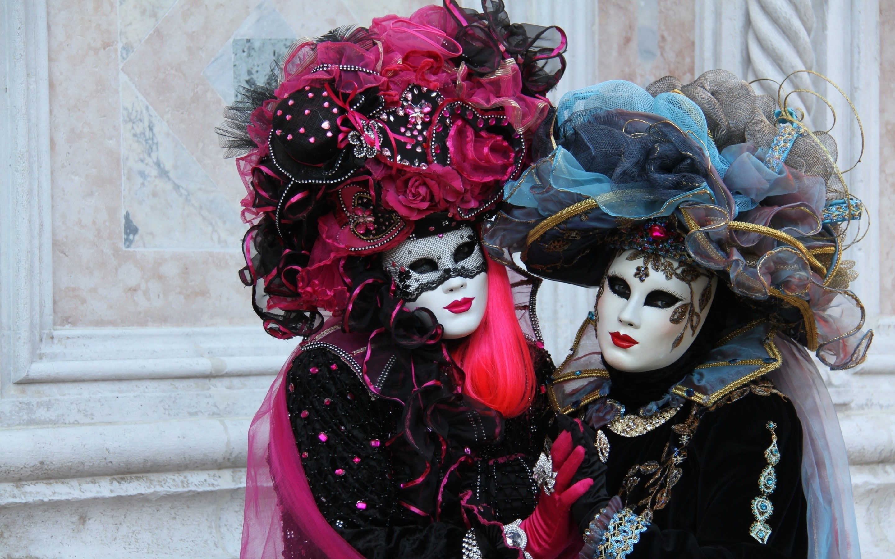 venice, Venice Carnival, venice mask, 2K, carnival, HD Wallpaper