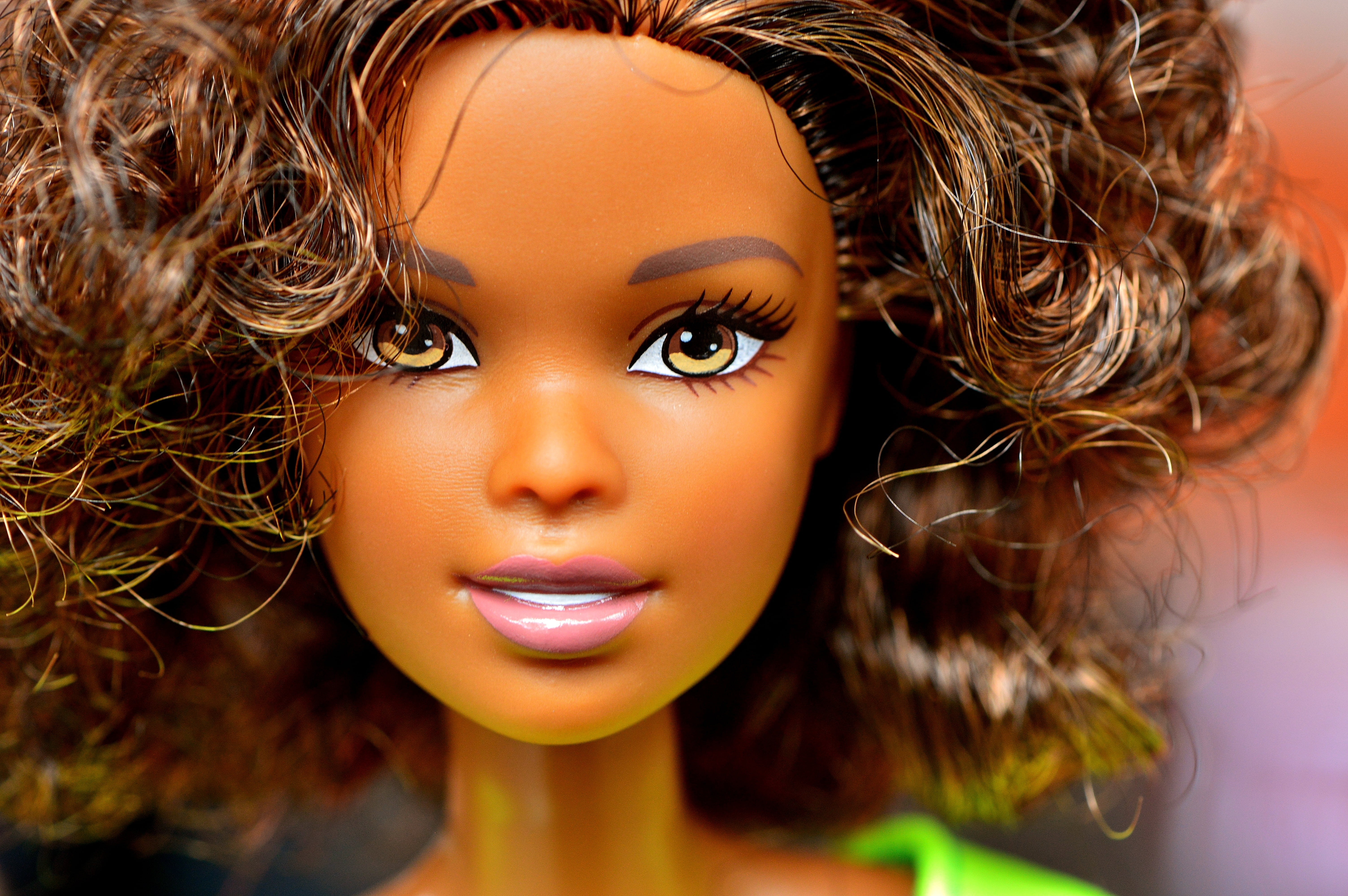 human body part, children, one person, wind, barbie, beautiful woman, make-up, girls toys, doll, only women, curly hair, haired, beauty, modern, young adult, HD Wallpaper