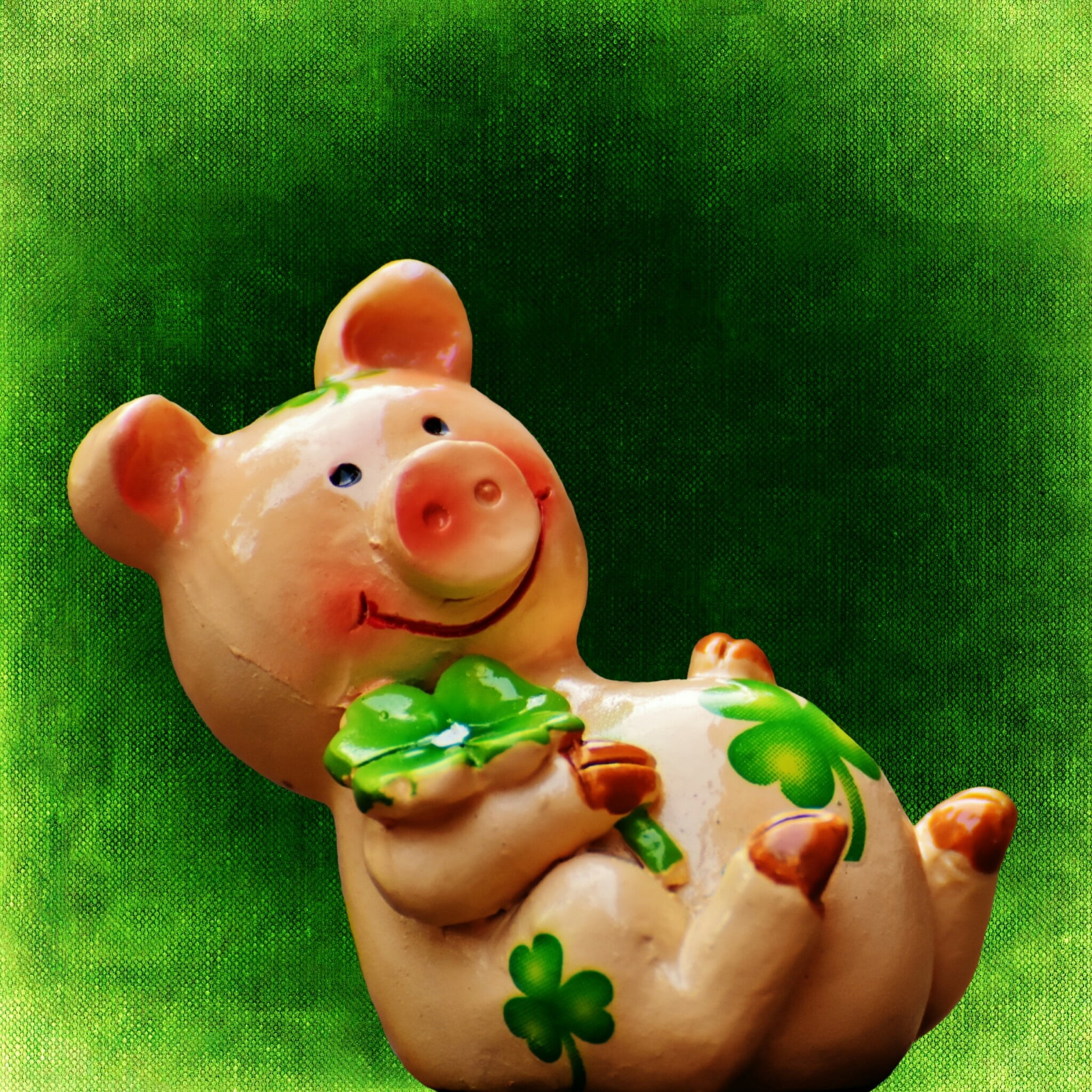 indoors, new years day, human representation, art and craft, cute, toy, piglet, representation, high angle view, food, funny, sweet, freshness, animals, Phone HD Wallpaper