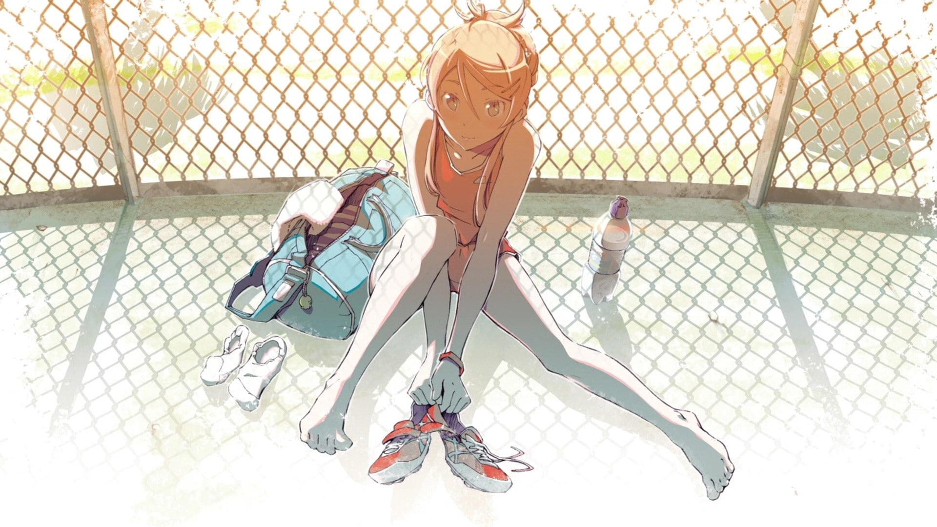 x, 1080P, nai, wake, fence, ni, chain, hot, anime, konna, kawaii, hd, link, ore, ga, art, Anime Girls, imouto, girls, HD Wallpaper