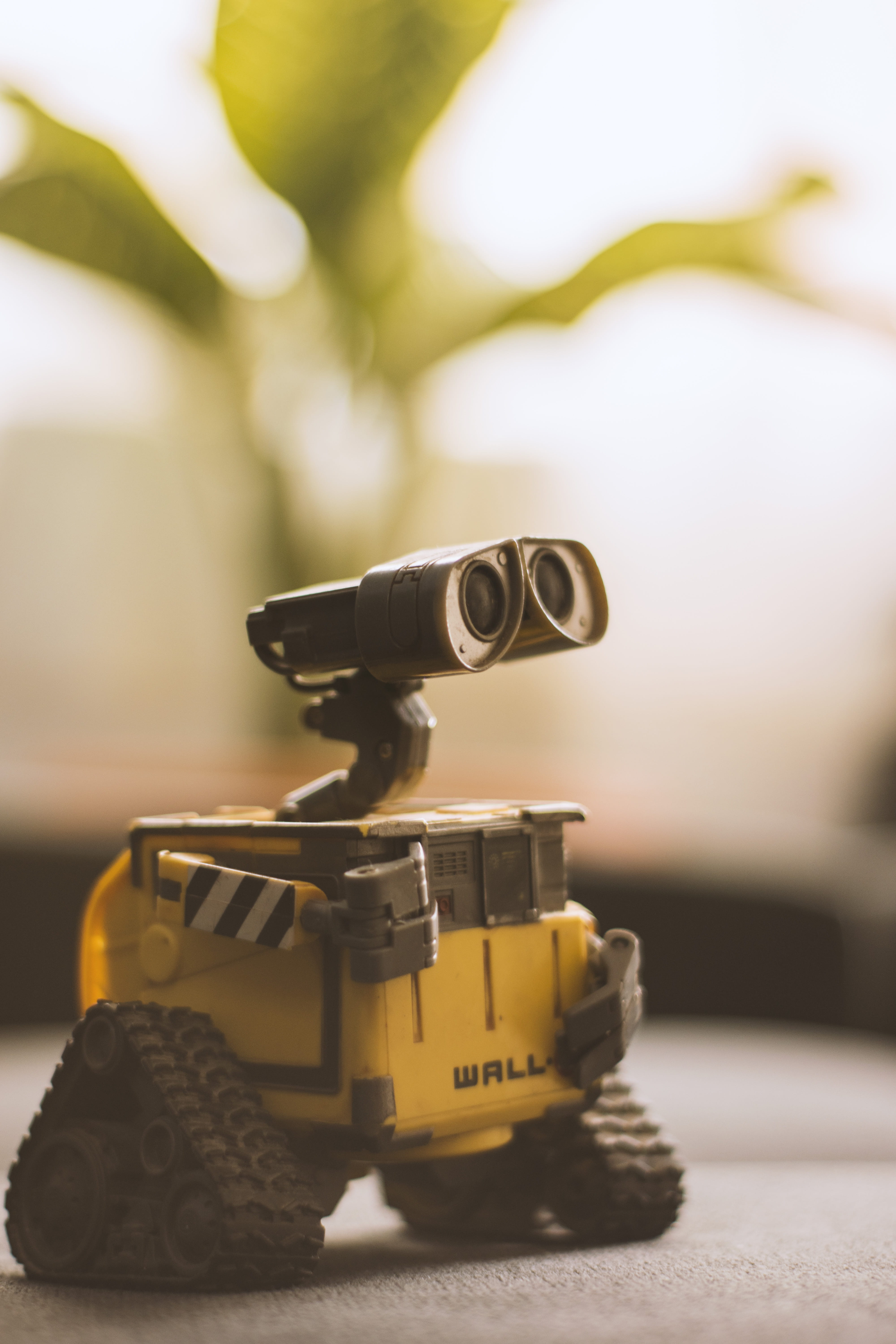 transportation, character, no people, beige, day, wall-e, antique, still life, security, mode of transportation, focus on foreground, car, pad, outdoors, Phone HD Wallpaper