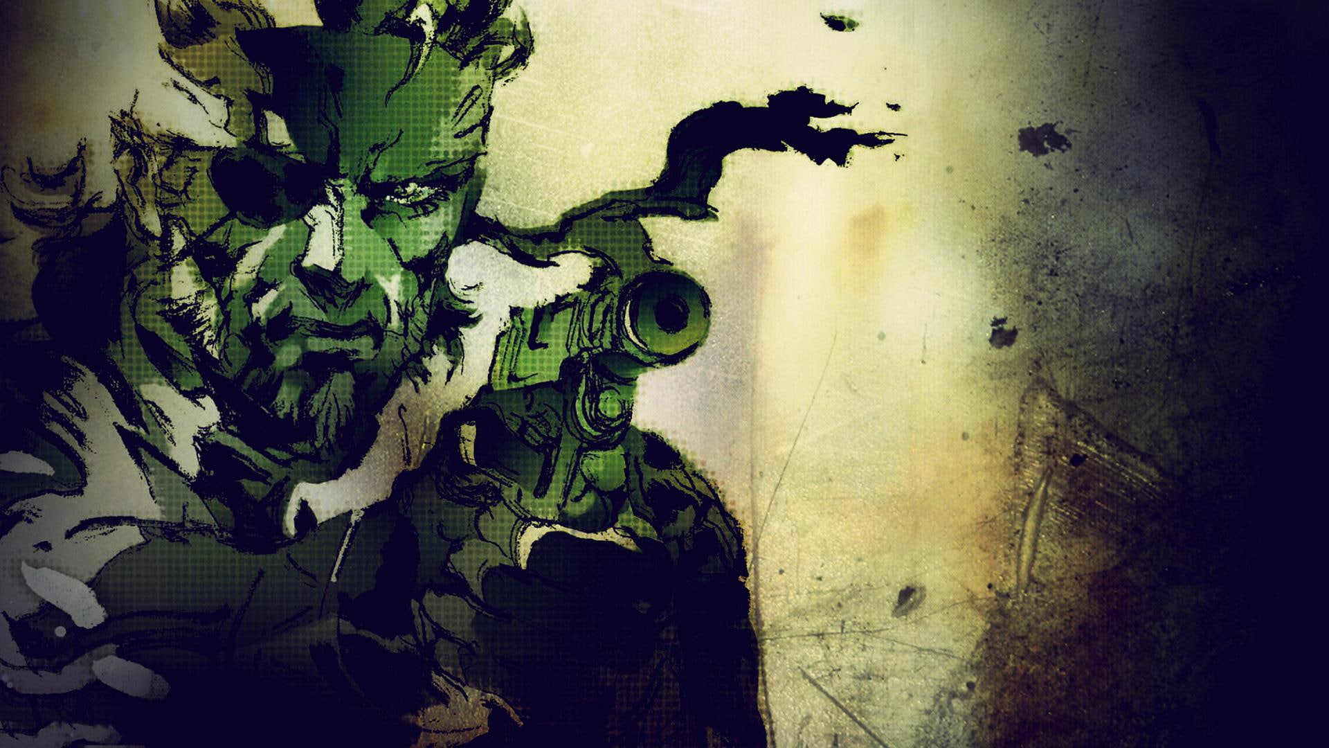 solid, sony, nick, 1080P, metal gear solid, sony playstation, pc, action, illustration, fury, gear, metal, stealth, stealth-action, playstation, HD Wallpaper