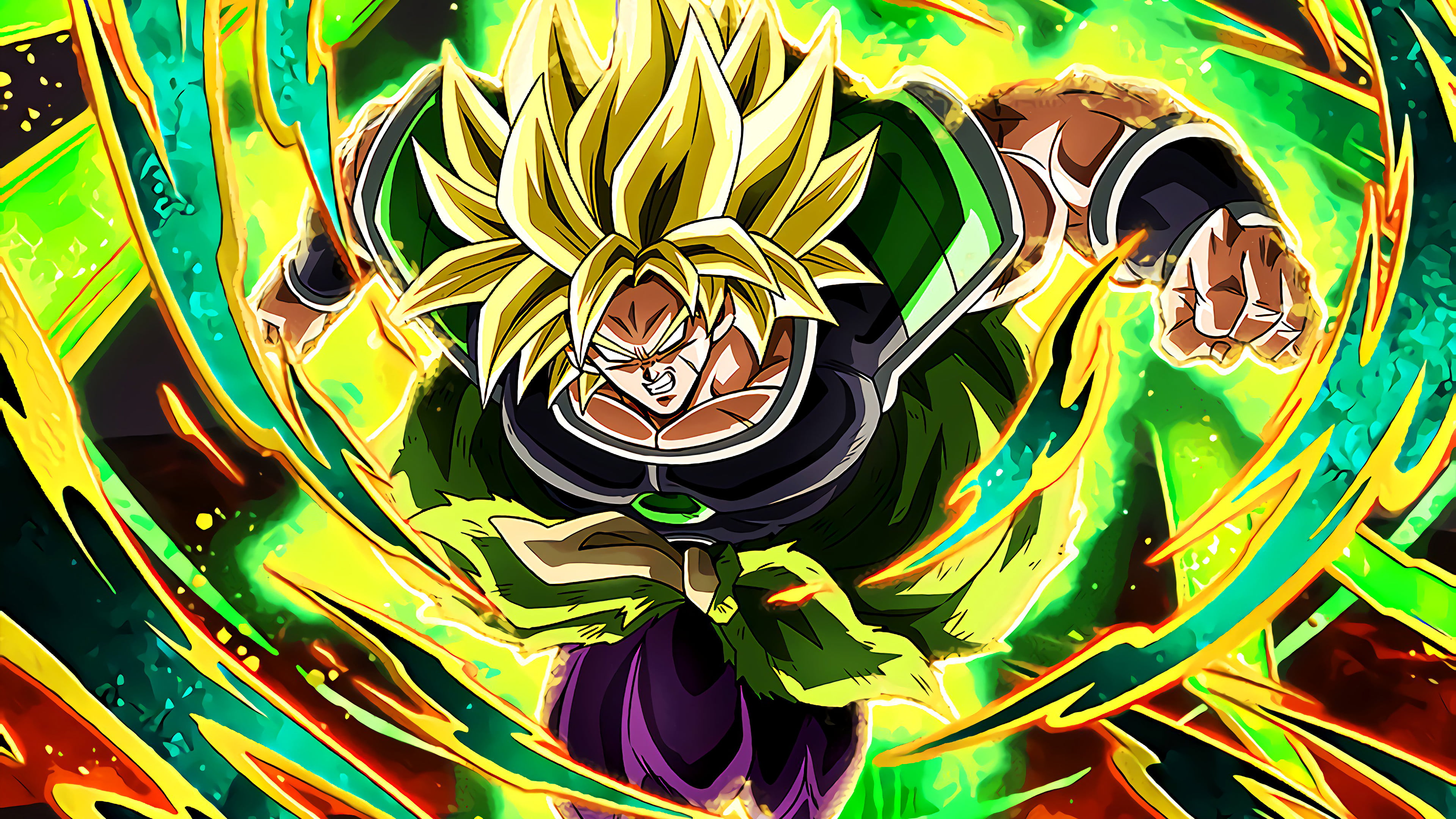 Broly (Dragon Ball), Dragon Ball Super: Broly, Movie, 4K, HD Wallpaper