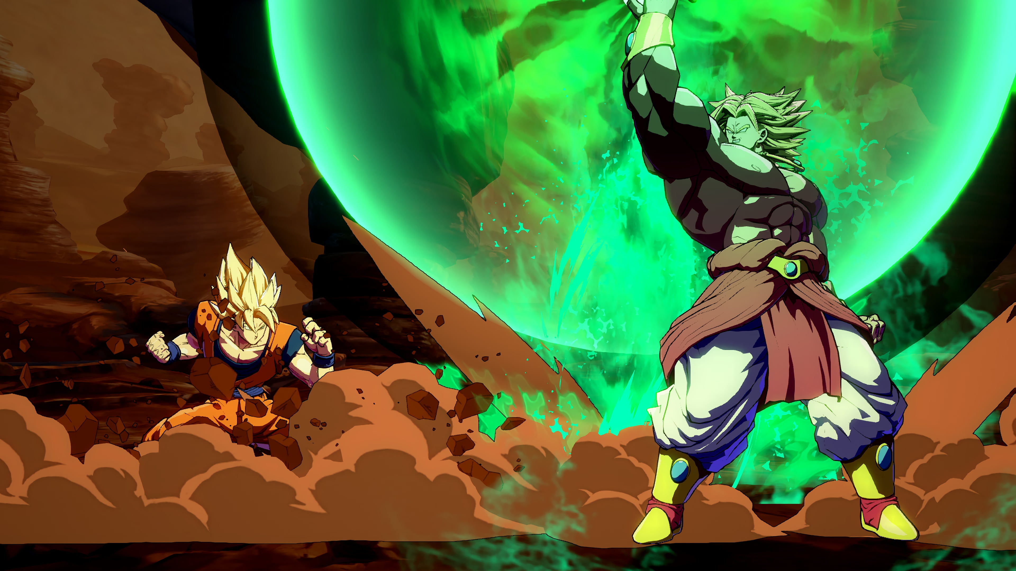 Movie, 4K, Broly (Dragon Ball), Dragon Ball Super: Broly, Goku, HD Wallpaper