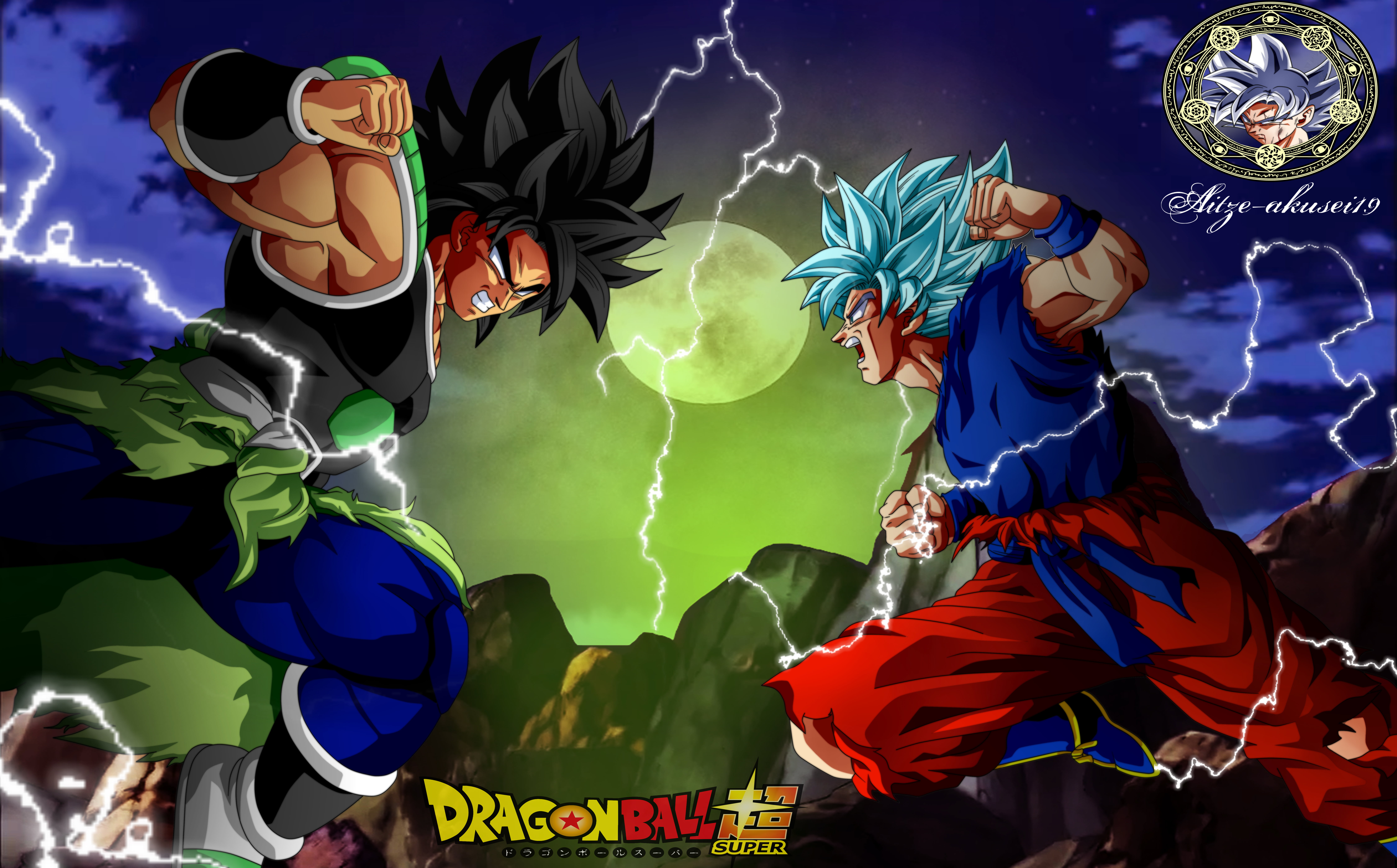 8K, Dragon Ball Super: Broly, Movie, Broly (Dragon Ball), Goku, HD Wallpaper