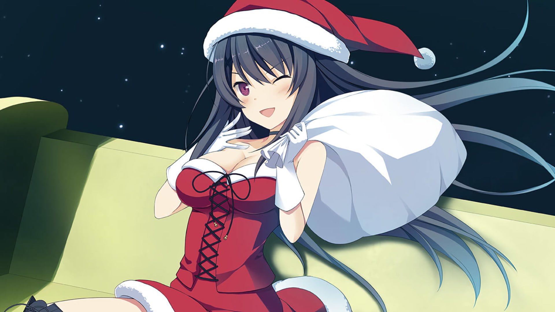 1080P, Misaki Tobisawa, Aokana: Four Rhythm Across the Blue, Anime, HD Wallpaper