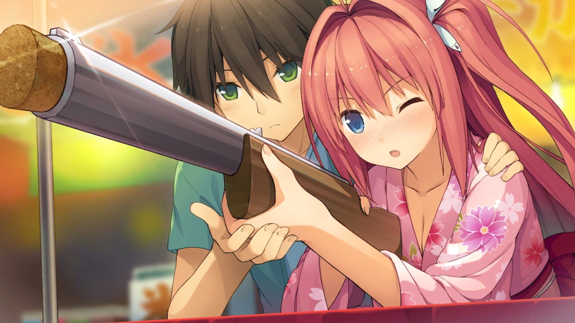 Anime, 1080P, Masaya Hinata, Aokana: Four Rhythm Across the Blue, Asuka Kurashina, HD Wallpaper
