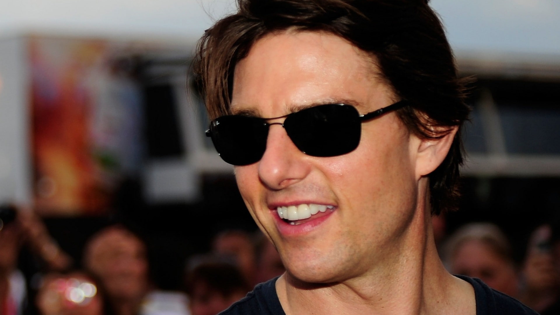 celebrities, photography, glasses, 1080P, field, tom cruise, face, man, depth, depth of field, star, tom, cruise, HD Wallpaper
