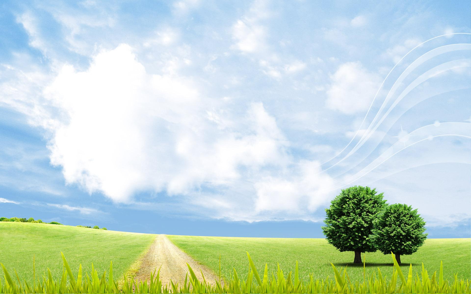 fantasy, 1080P, world, dreamy and fantasy, bright, HD Wallpaper