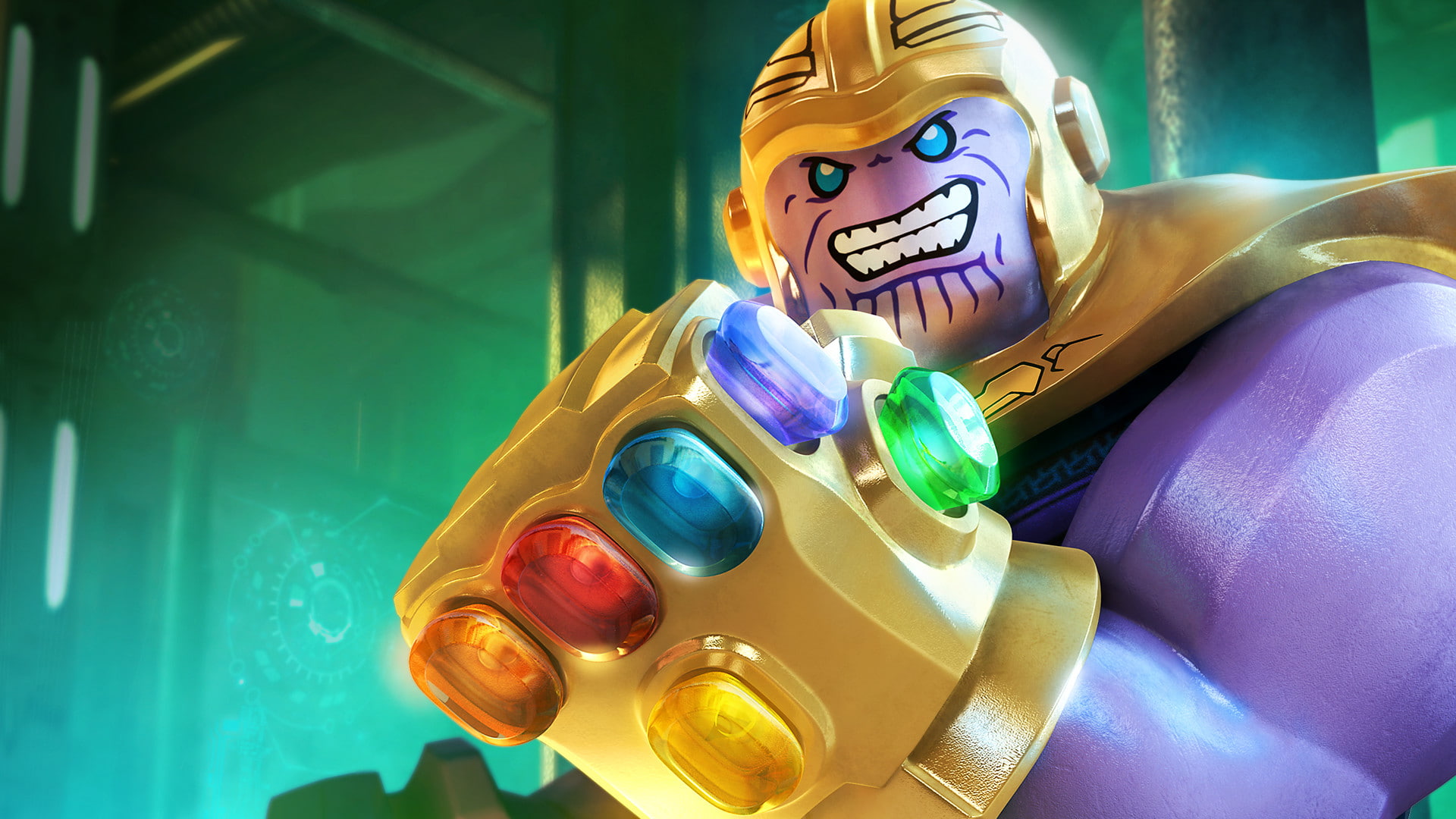 indoors, creativity, lego, day, toy, art and craft, no people, human representation, balloon, focus on foreground, multi colored, male likeness, thanos, HD Wallpaper