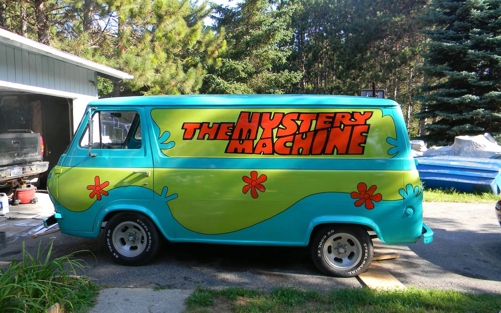 1080P, Scooby-Doo, machine, 1920x1200, cars, Mystery, ultra hd, HD Wallpaper