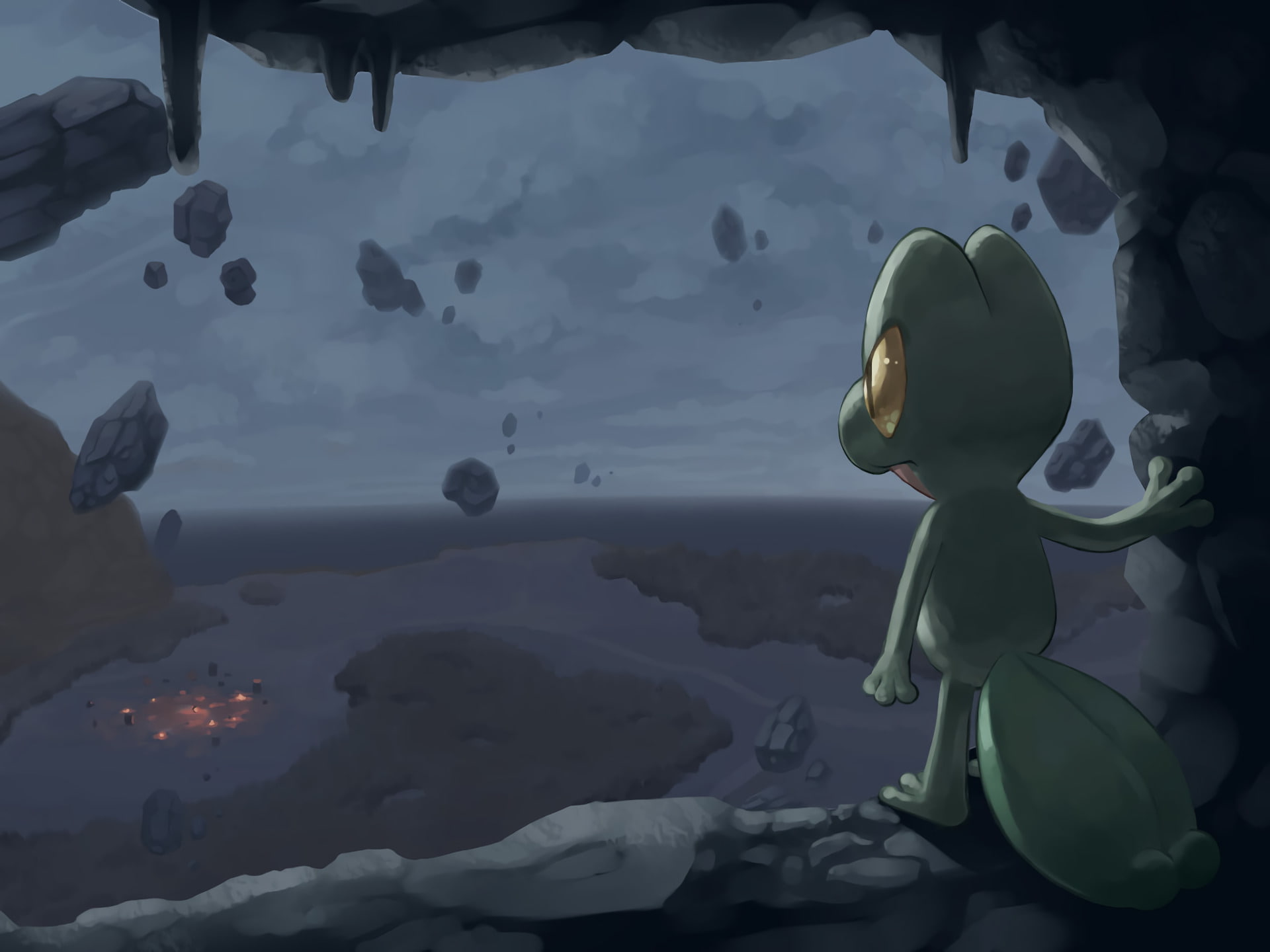 Pokémon, Treecko (Pokémon), Pokémon Mystery Dungeon: Explorers of Time, 1080P, HD Wallpaper