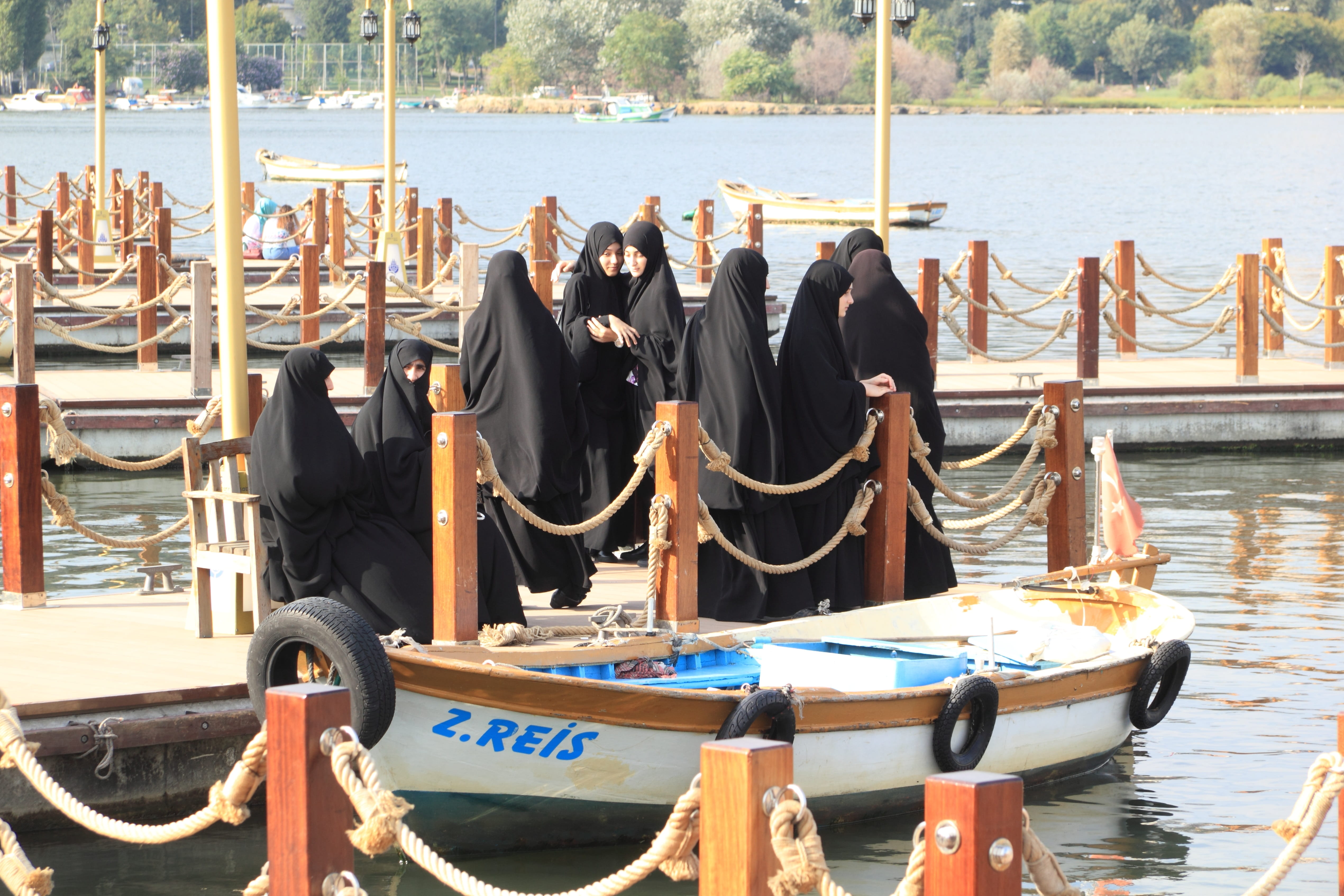 burka, mode of transportation, sunlight, real people, turkey, nautical vessel, boat, day, people, trip, occupation, nature, group of people, transportation, HD Wallpaper
