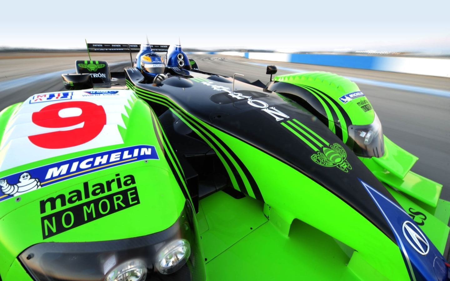 michelin, car, acura, formula, cars, hd, green, black, race, 720P, HD Wallpaper