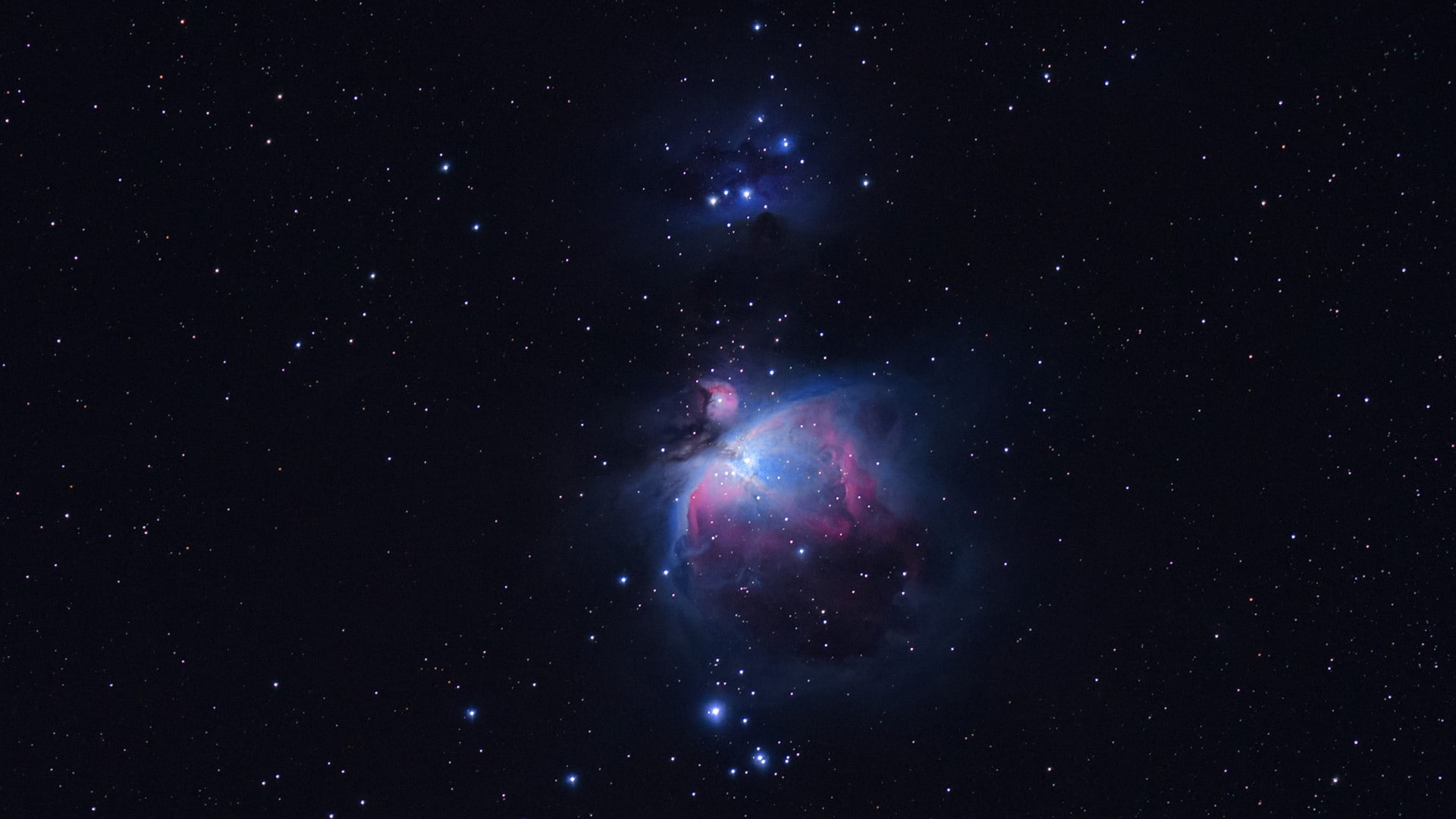 digital art, 1080P, space art, nebula, Great Orion Nebula, space, stars, HD Wallpaper