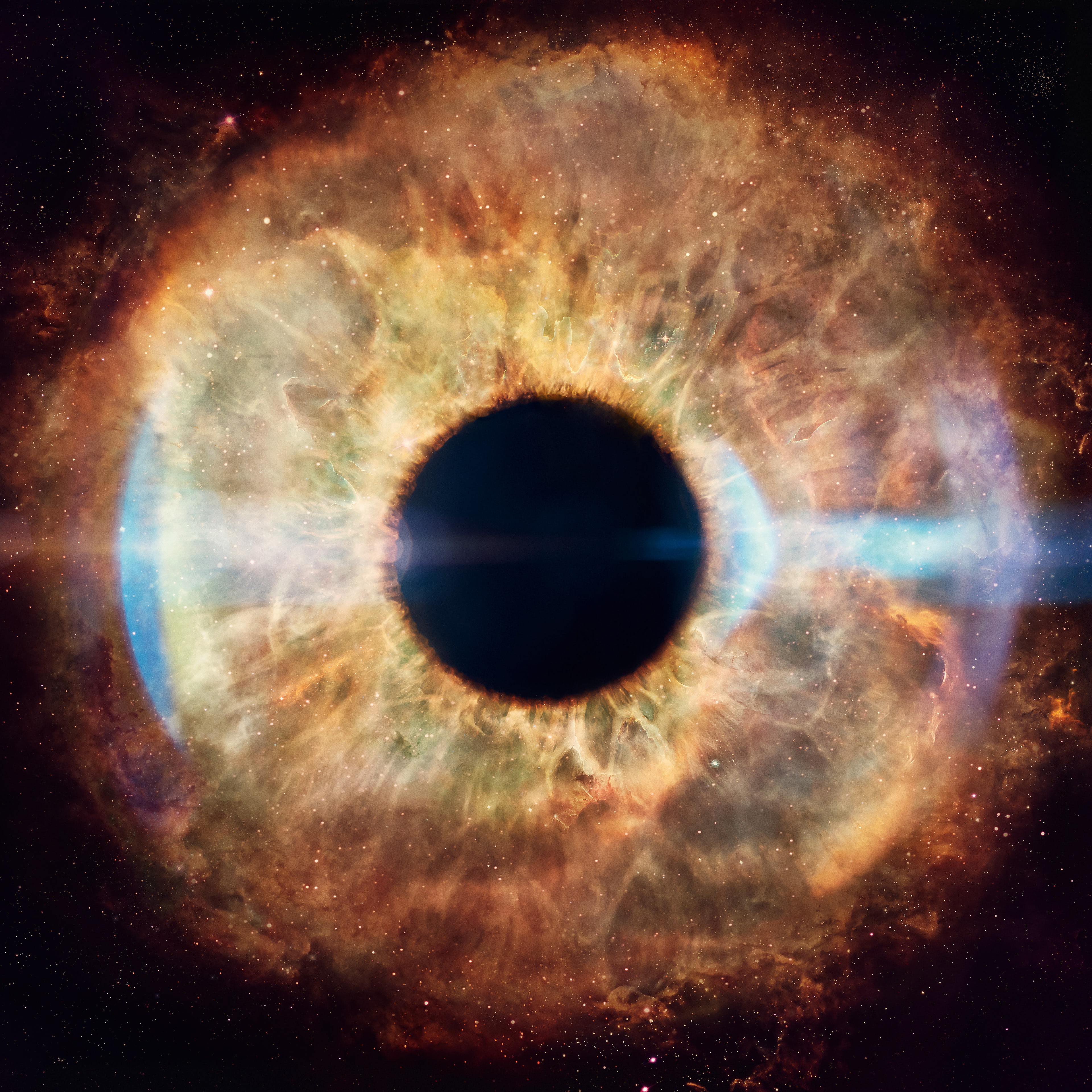 4K, 4K, Eye, Stars, Nebula, Galaxy, Phone HD Wallpaper
