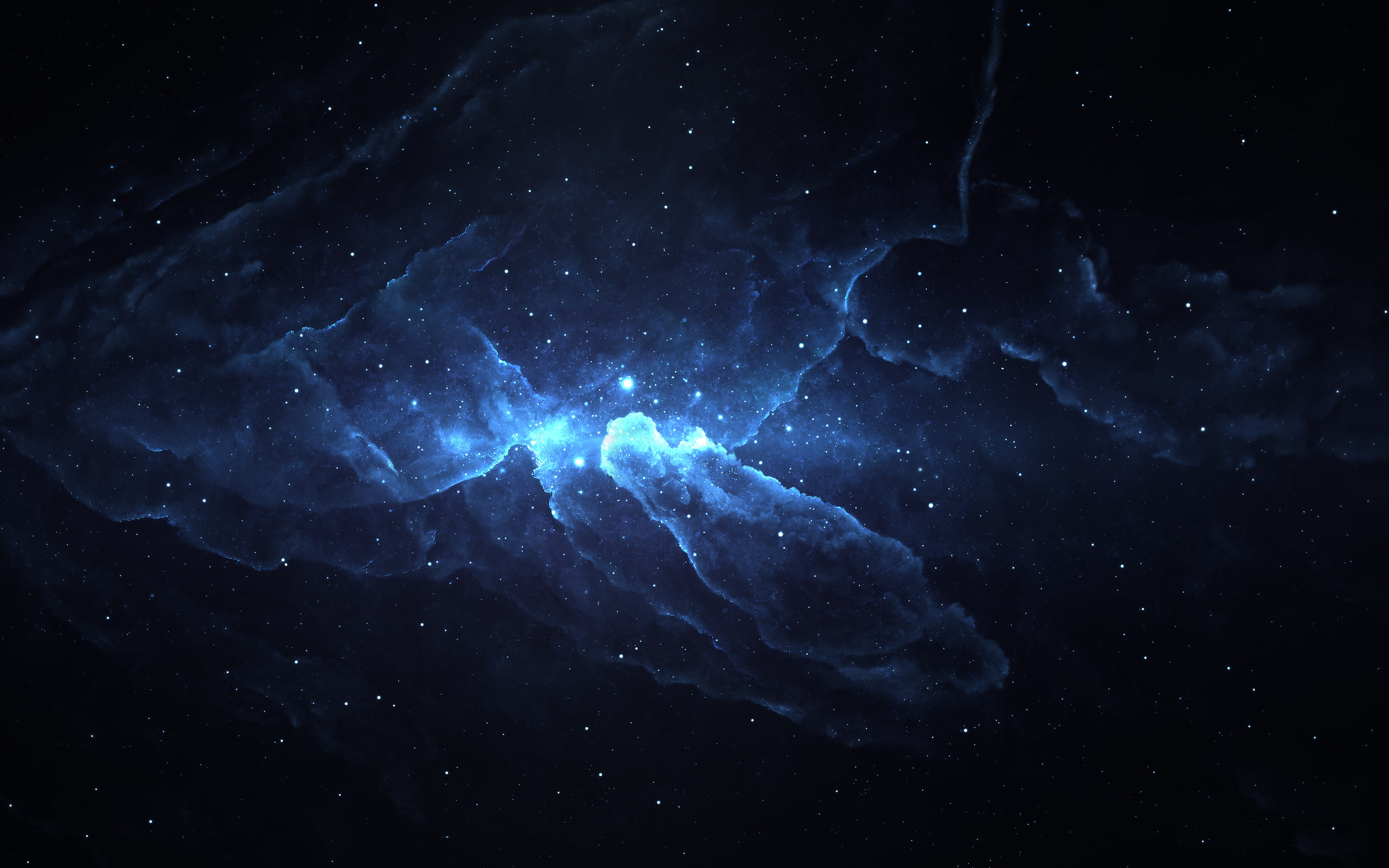 2K, space, star, atlantis, nebula, HD Wallpaper