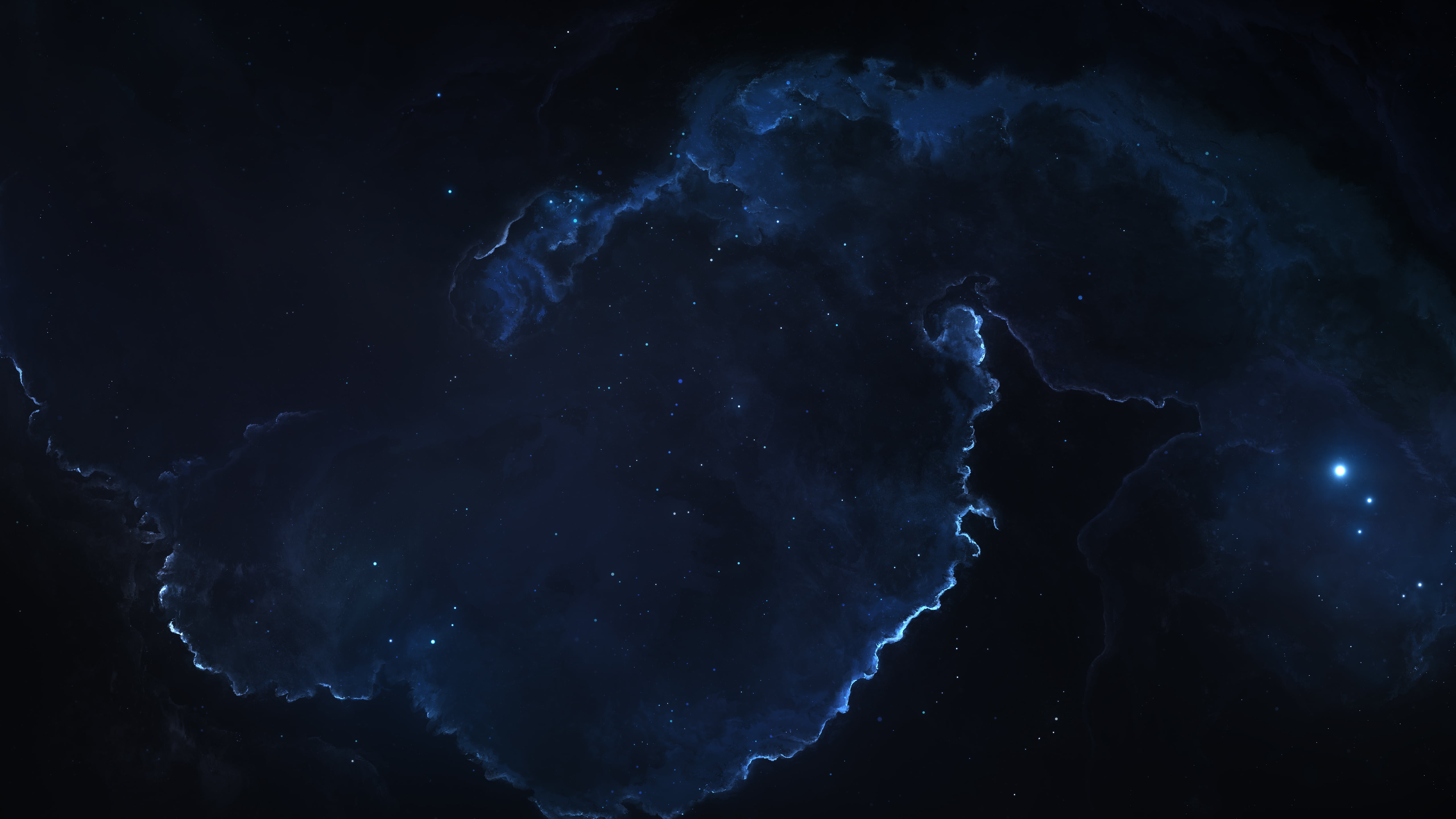 galaxy, Starkiteckt, space art, 3D, stars, 5K, digital art, space, HD Wallpaper