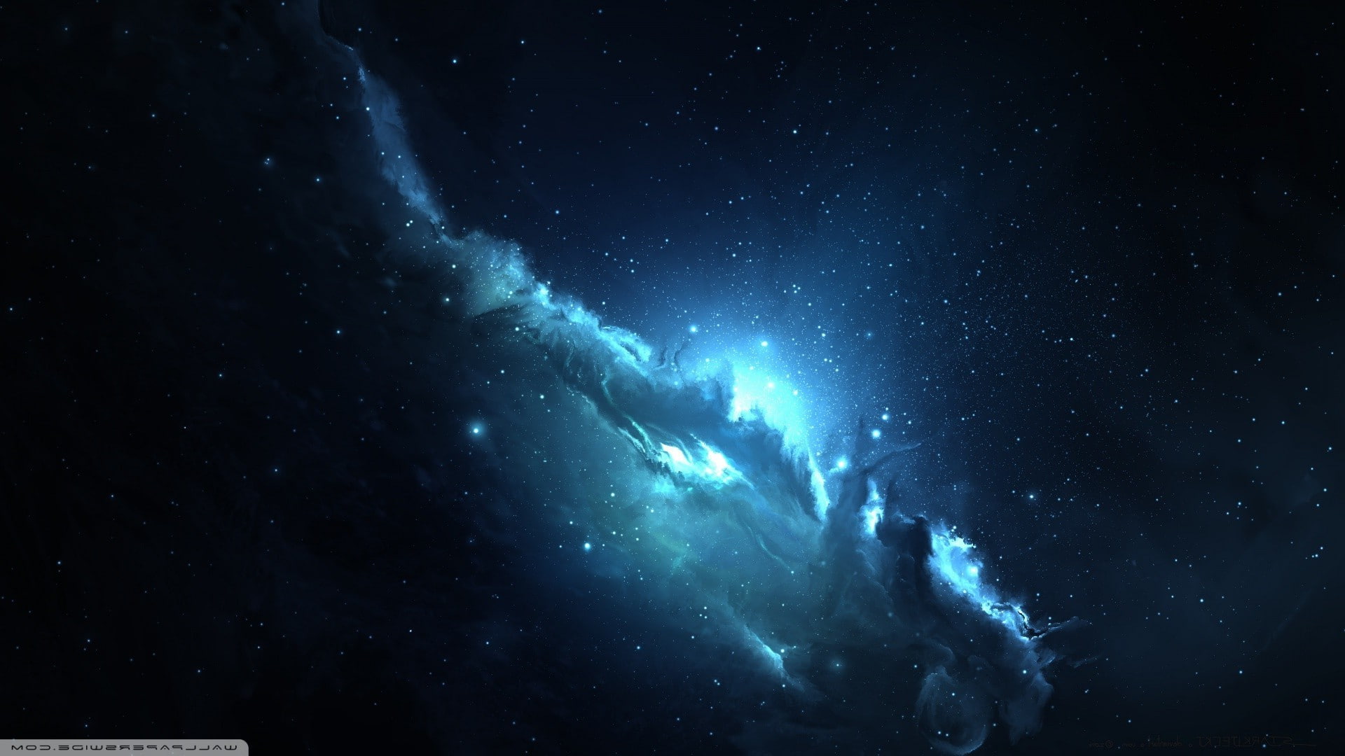 beauty in nature, star, exploration, astronomy, outdoors, no people, blue, milky way, nature, sky, sea, science, tranquility, nebula space stars galaxy starkiteckt space art, HD Wallpaper