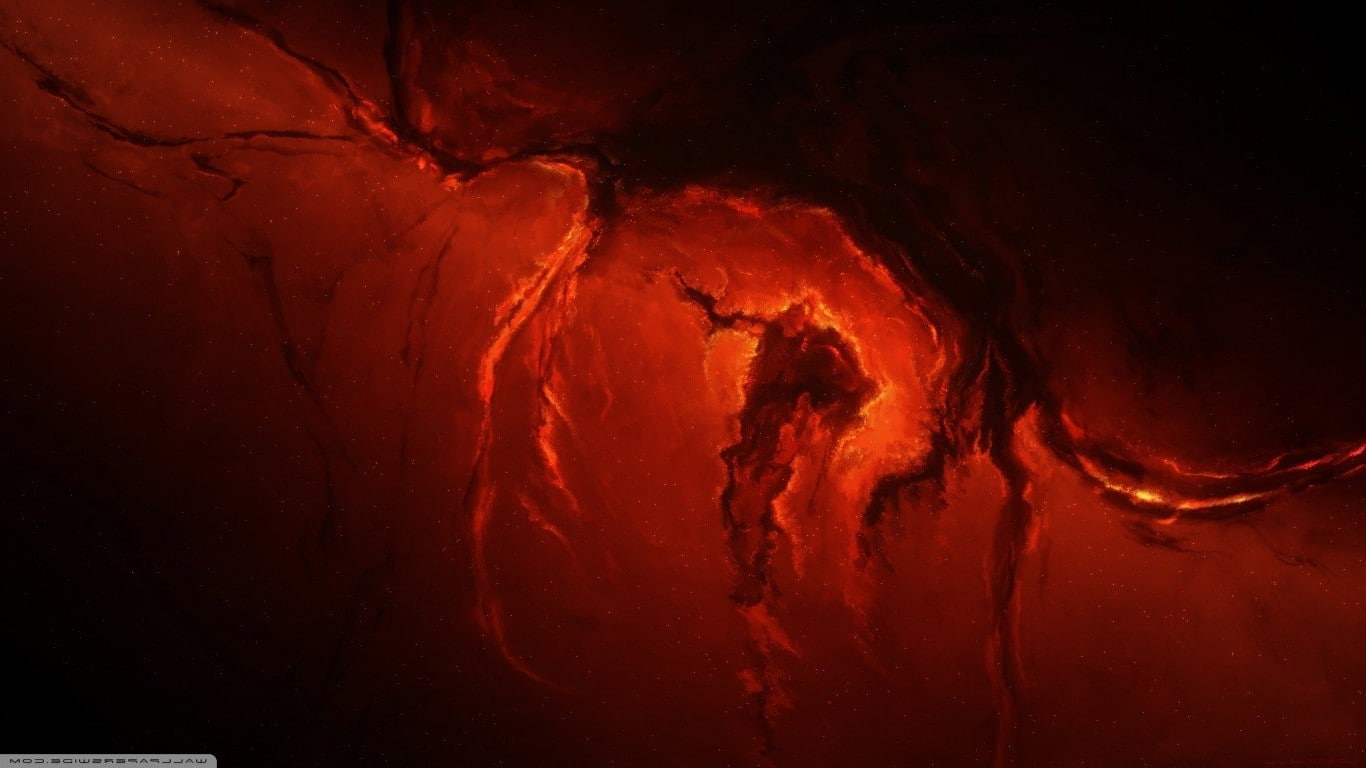 natural phenomenon, heat - temperature, geology, red, power in nature, water, volcano, destruction, flowing, nature, night, glowing, aggression, beauty in nature, HD Wallpaper