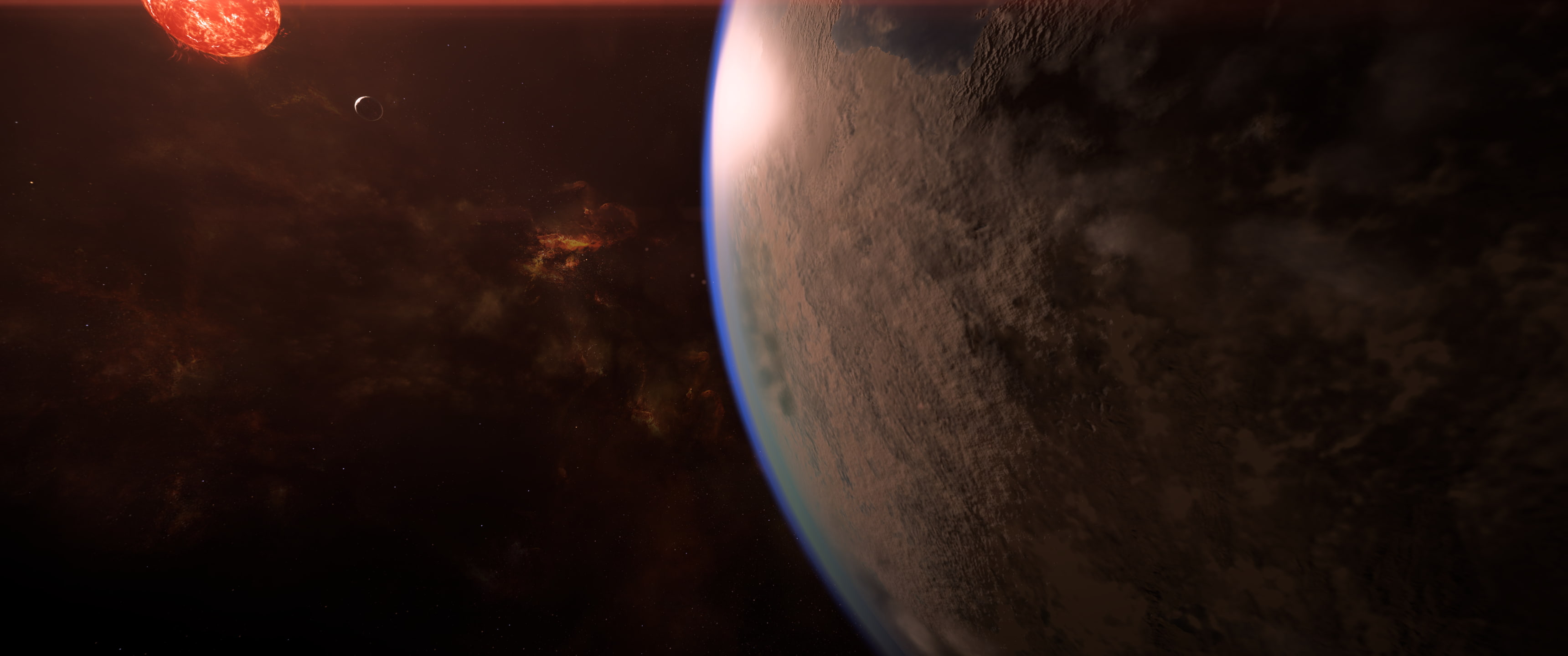 2K, space, planet, Mass Effect, Andromeda, HD Wallpaper