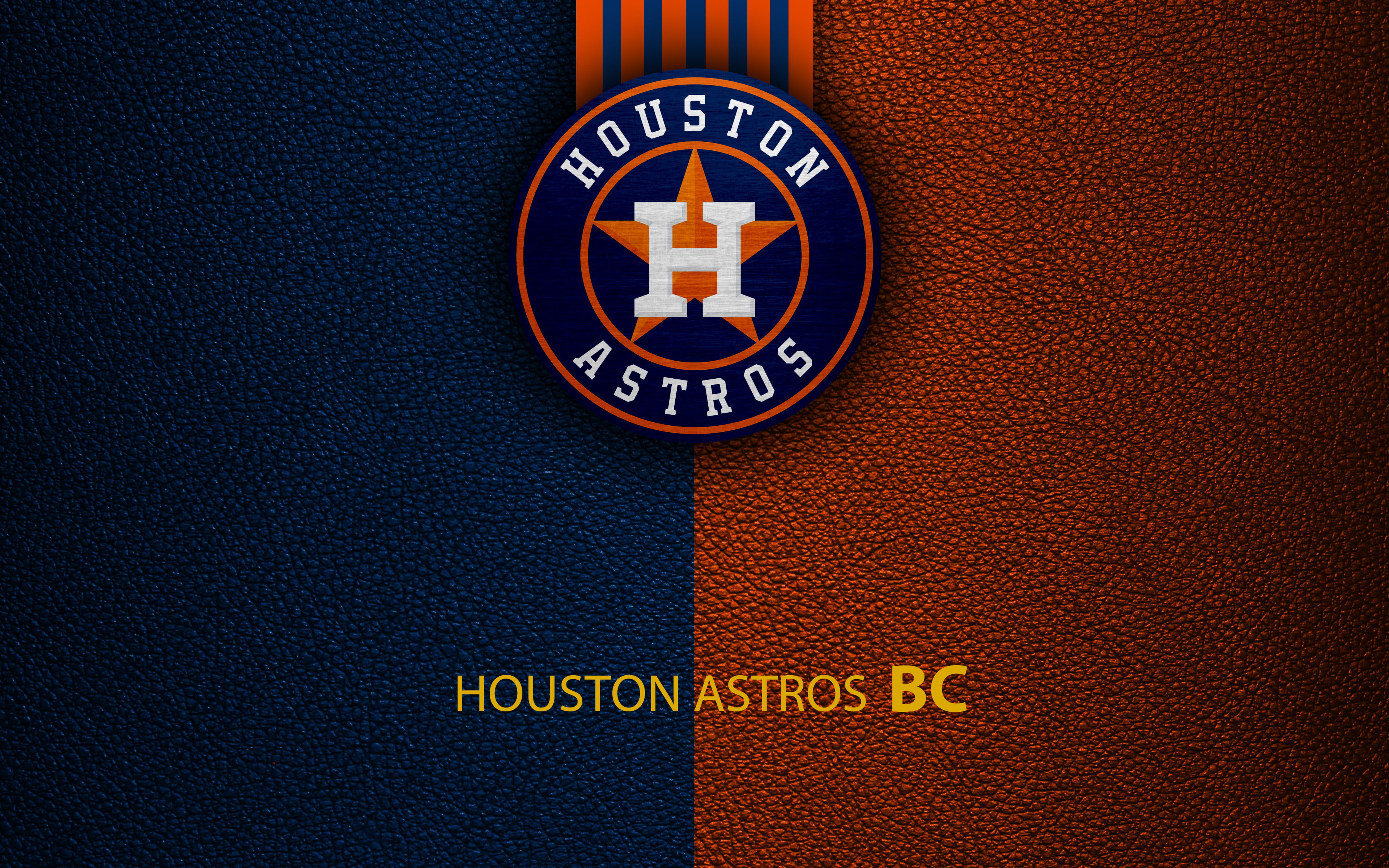 Baseball, Logo, 4K, MLB, Houston Astros, HD Wallpaper