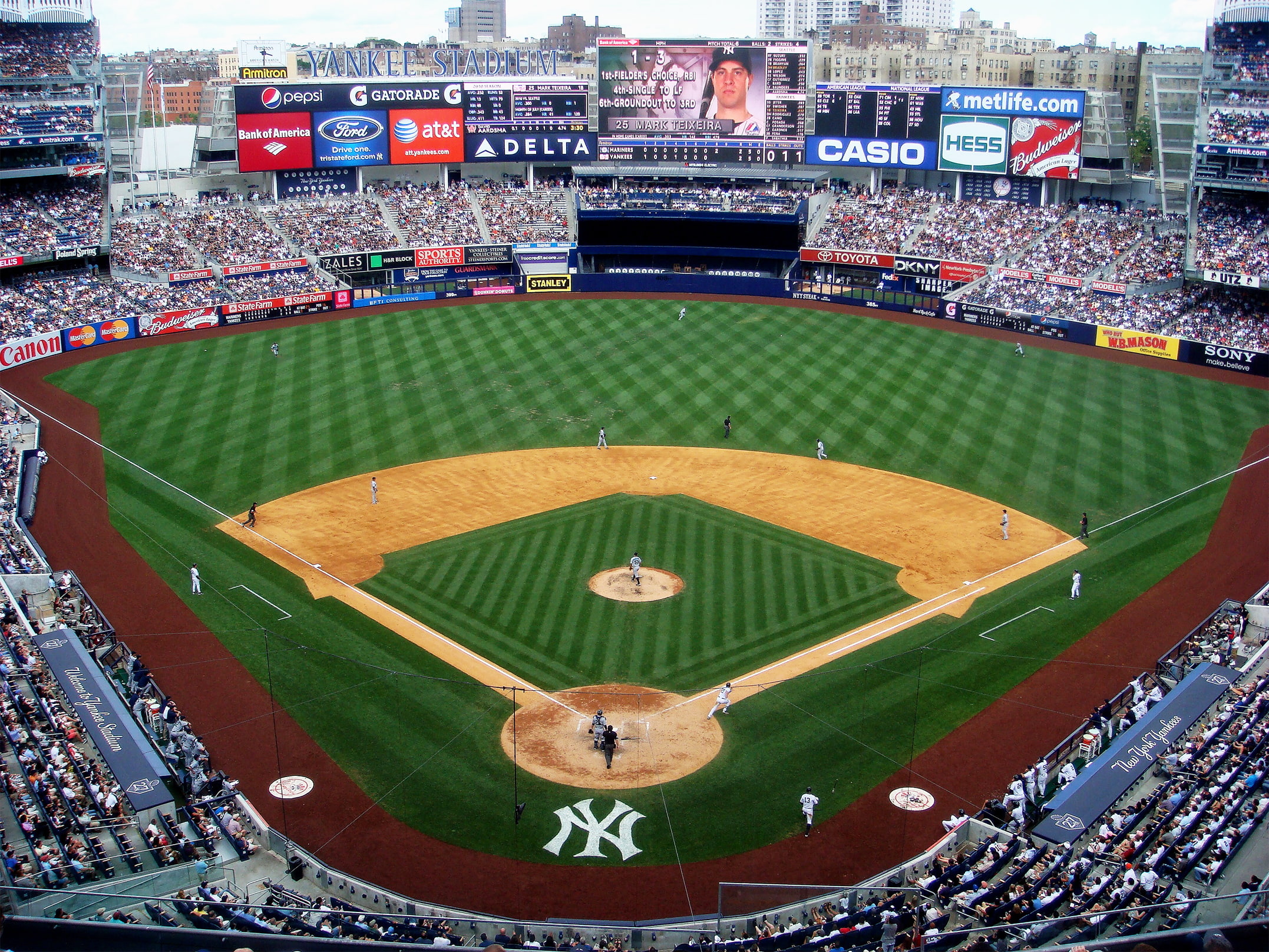 york, yankees, 1080P, baseball, mlb, HD Wallpaper