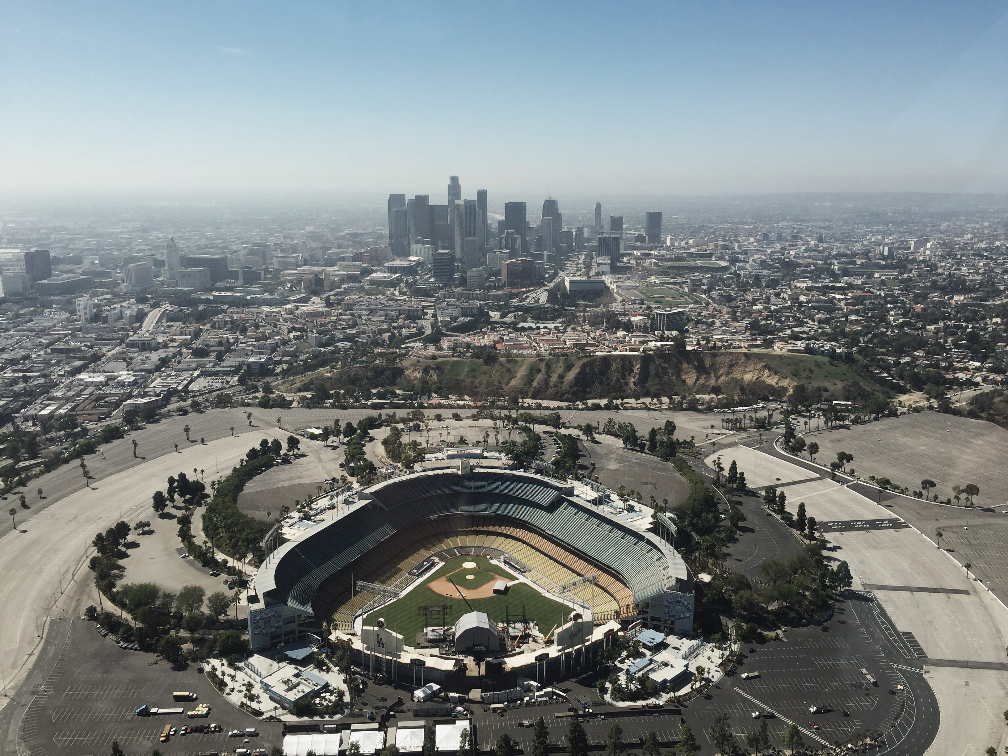 united states, nature, city, built structure, tourism, travel destinations, los angeles, outdoors, crowd, sky, echo park, building, california, office building exterior, HD Wallpaper