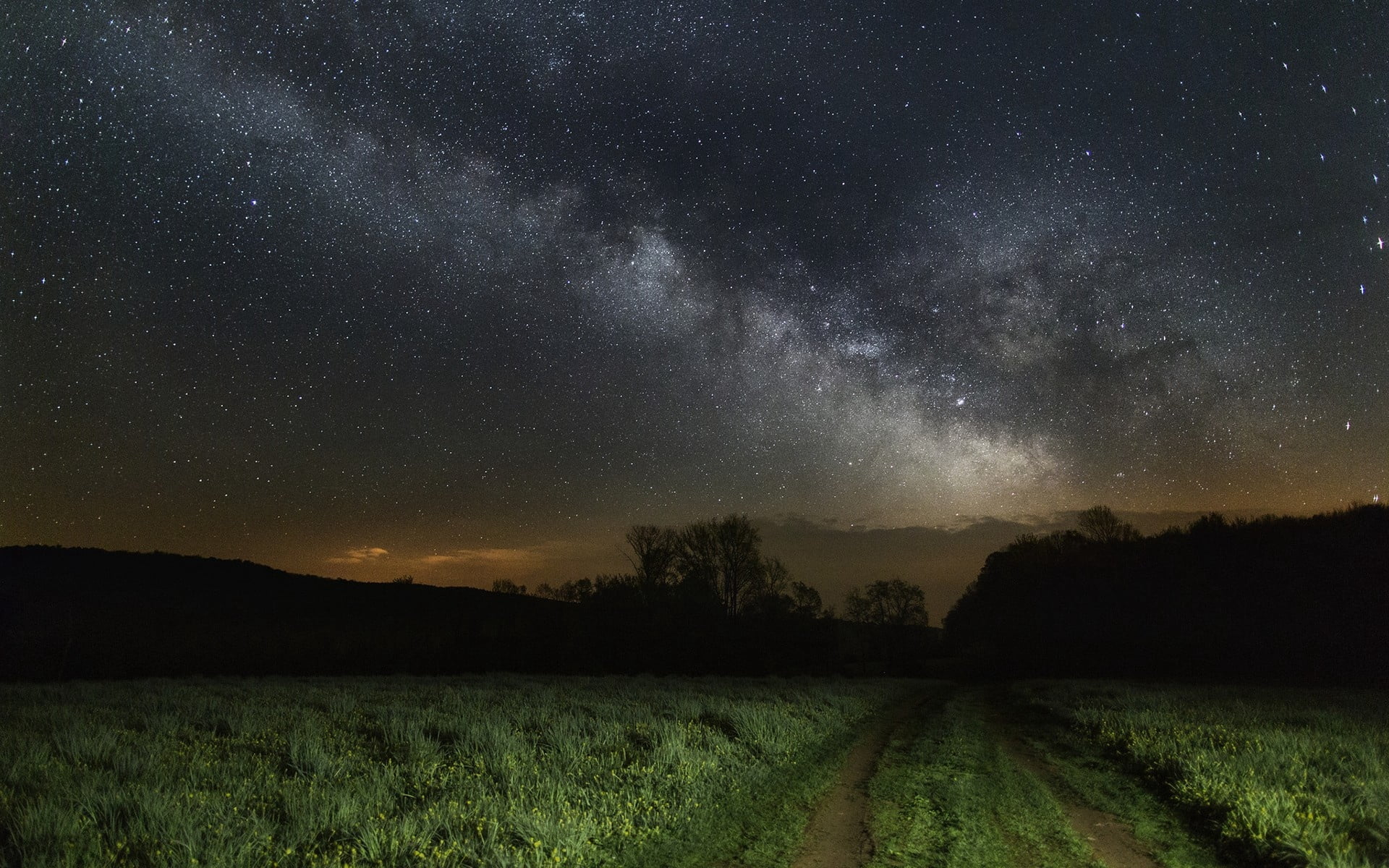 scenics - nature, infinity, star, star Field, land, solar System, milky Way, star Shape, star - Space, backgrounds, beauty In Nature, astrology, houston Astros, HD Wallpaper