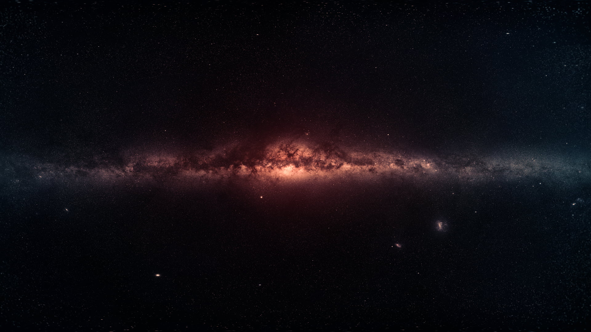 constellation, black Color, 1080P, scenics, moon, cloud - sky, galaxy, milky Way, astrology, star Shape, stars, meteor, no People, shiny, blue, milky, HD Wallpaper