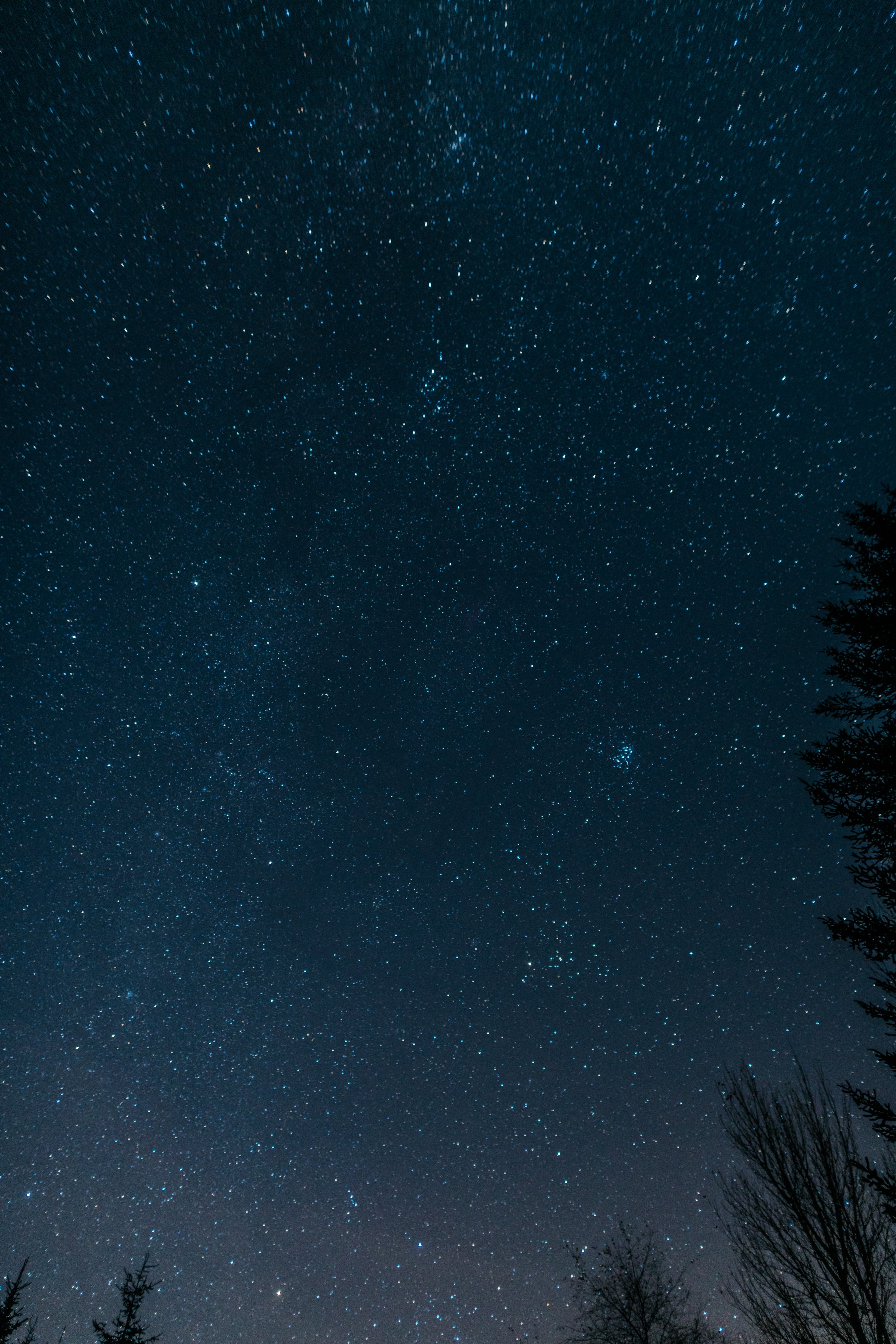 infinity, tranquil scene, landscape, glitter, blue, tranquility, night, no people, milky Way, star, star Shape, space and astronomy, planet - Space, Phone HD Wallpaper