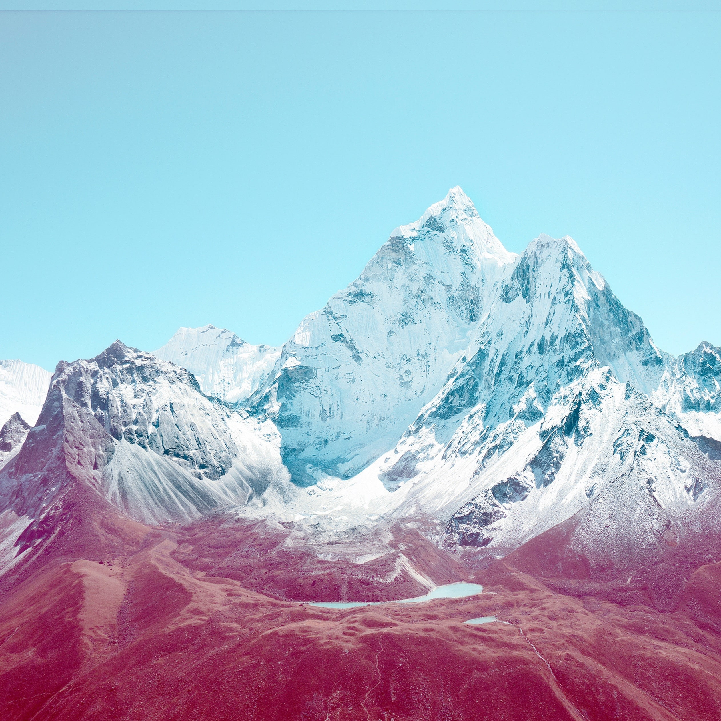 Filter, IOS 7, 1080P, mountain, Phone HD Wallpaper