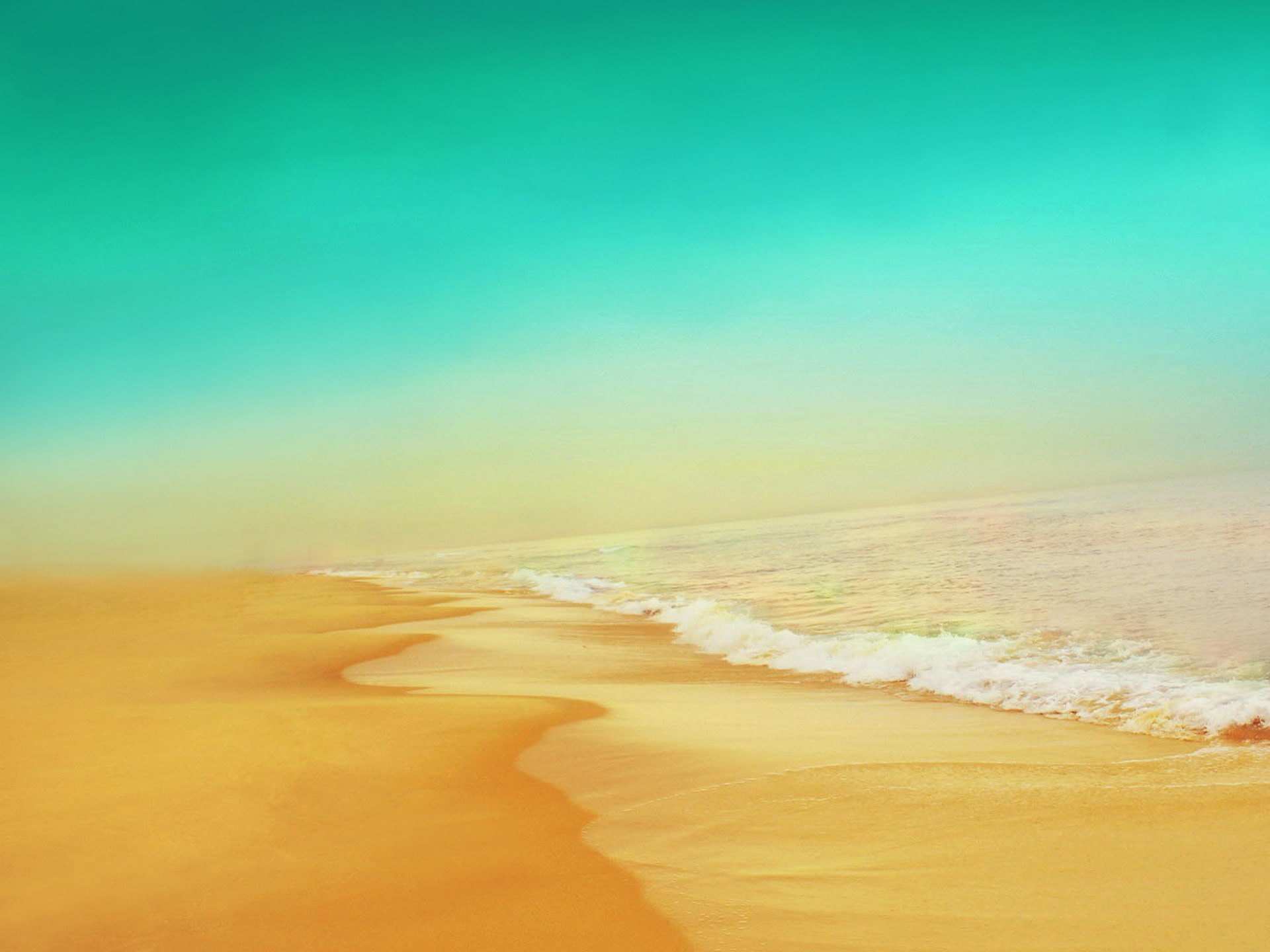 surfing, tranquility, hd, apple, motion, beach, sport, beauty in nature, copy space, nature, water, scenics - nature, sky, plus, horizon over water, tranquil scene, HD Wallpaper