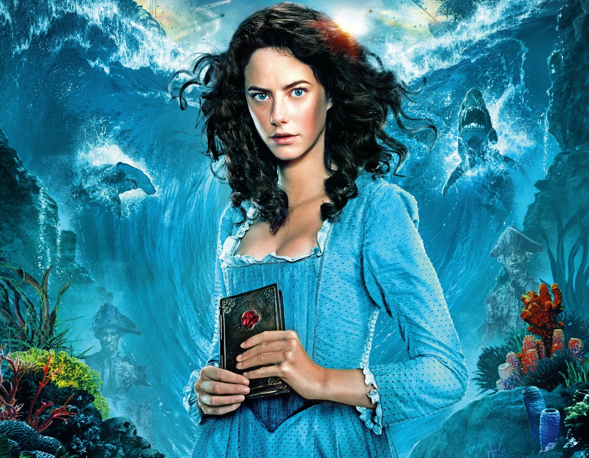 Kaya Scodelario, looking, one person, front view, young women, contemplation, beautiful woman, hairstyle, waist up, hair, holding, mobile phone, adult, HD Wallpaper