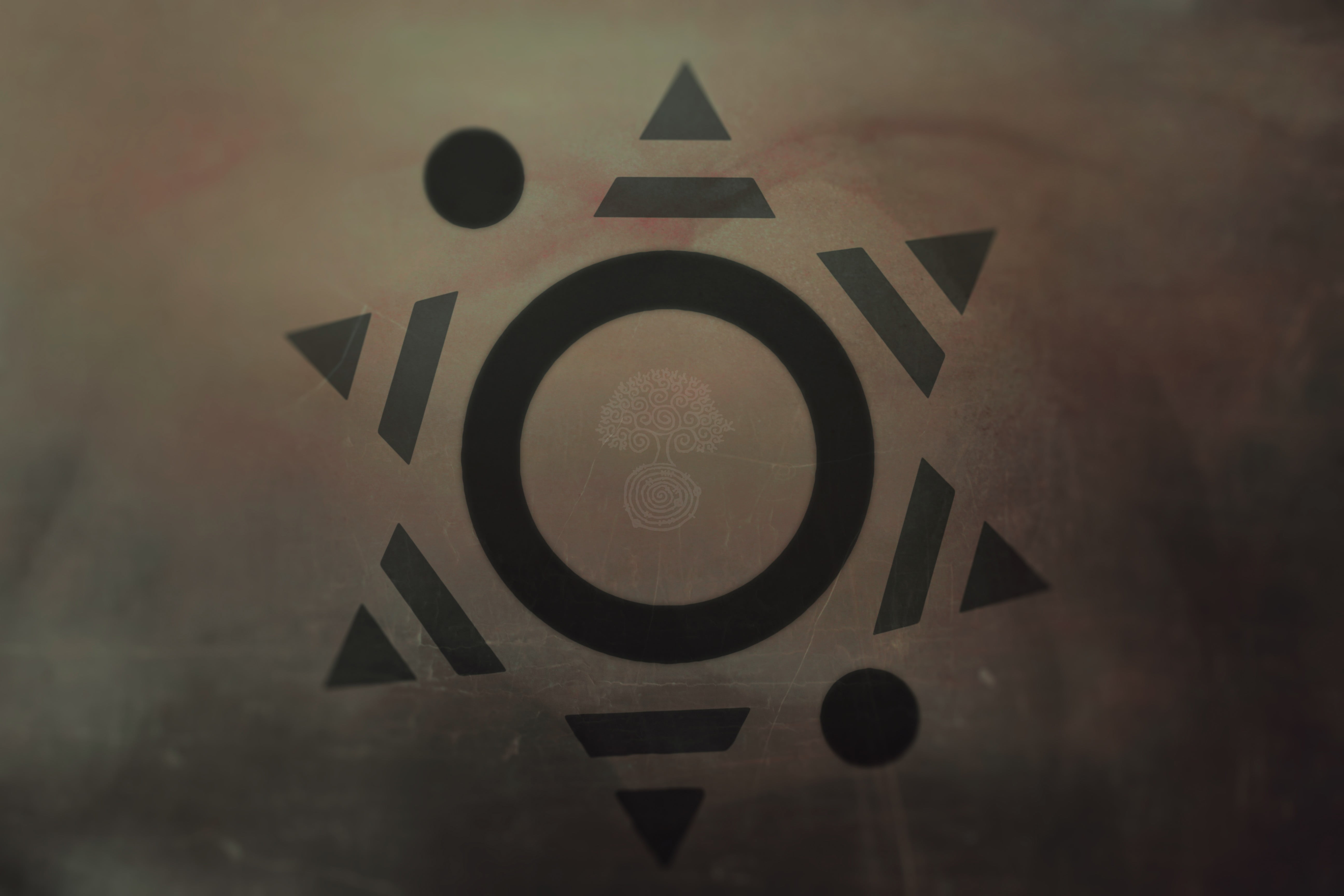 triangle, indoors, digital art, sign, communication, backgrounds, close-up, road sign, creativity, geometric shape, Thirty Seconds To Mars, symbol, star, HD Wallpaper