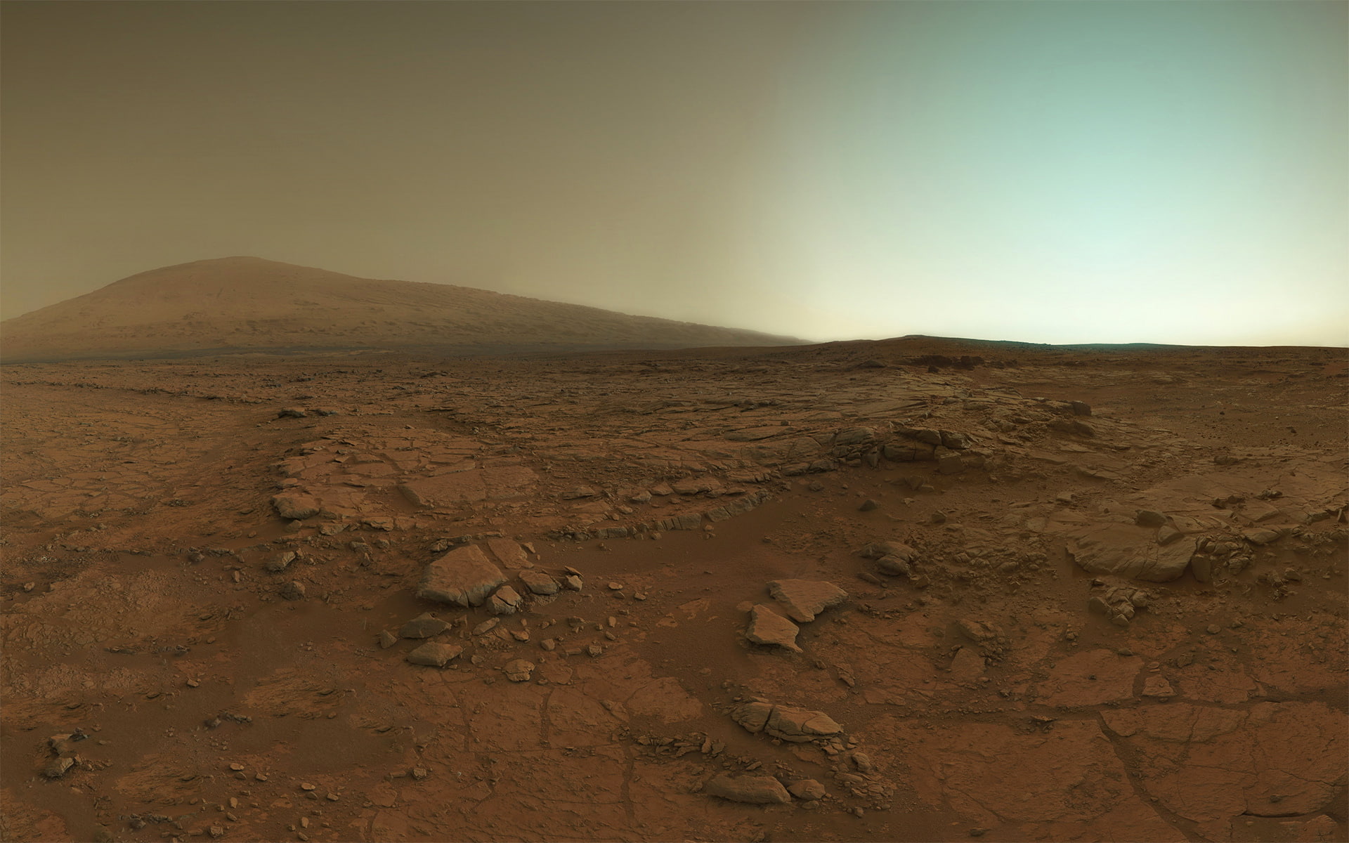 Opportunity, landscape, planet, photo, 1080P, NASA, Mars, HD Wallpaper