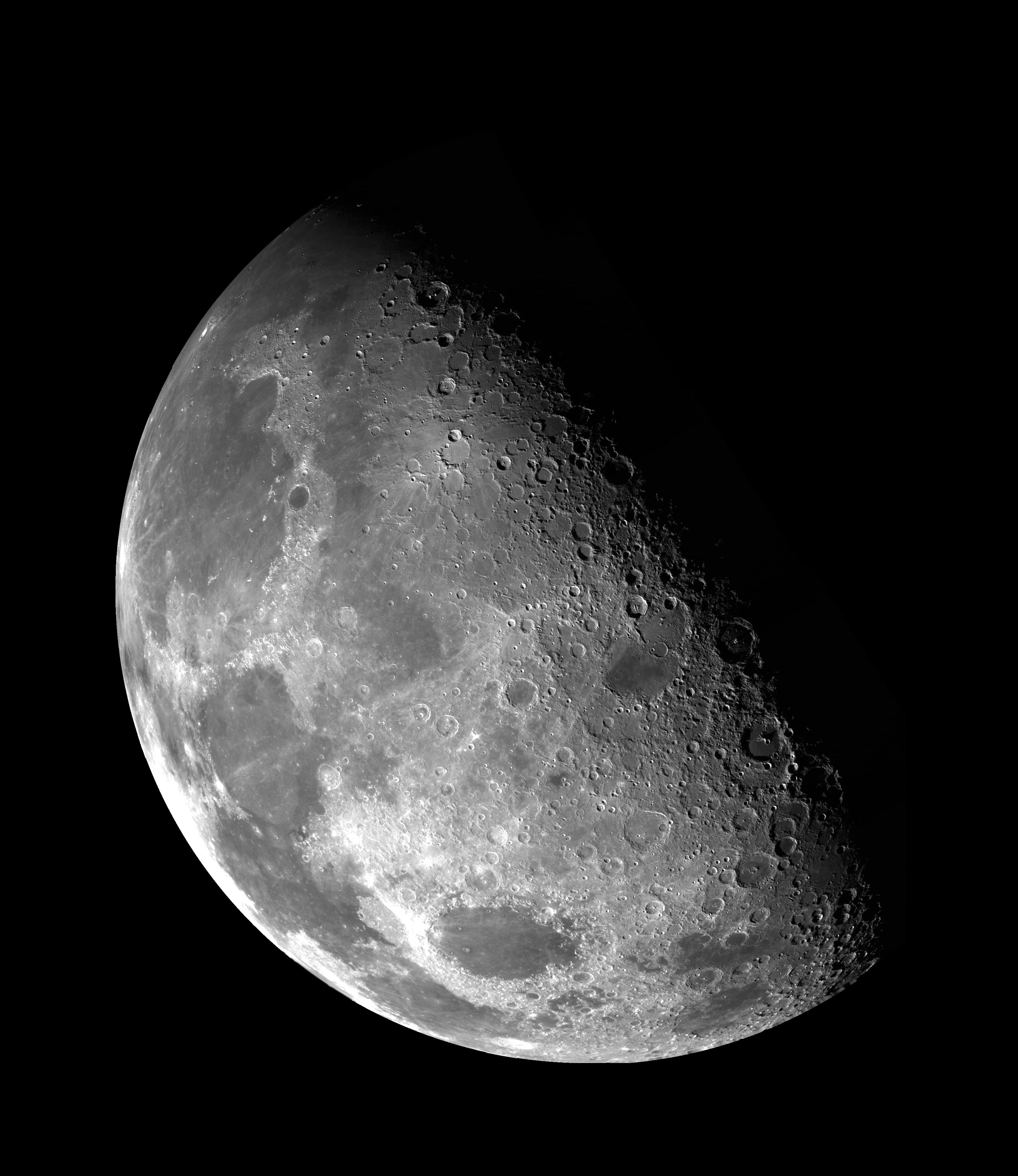 night, galileo image, photo, magnifying, low angle view, no people, scenics - nature, space and astronomy, space exploration, moon, black background, moonlight, Phone HD Wallpaper