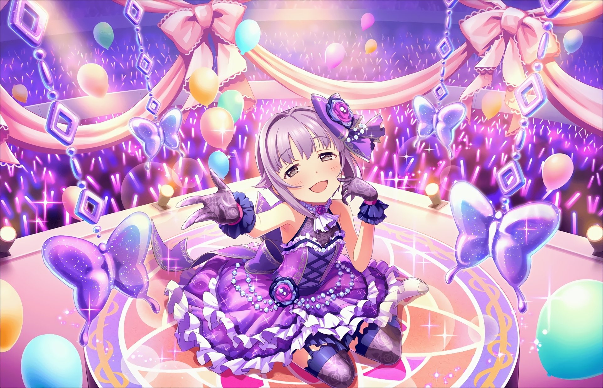 1080P, The Idolmaster: Cinderella Girls Starlight Stage, Sachiko Koshimizu, Anime, HD Wallpaper