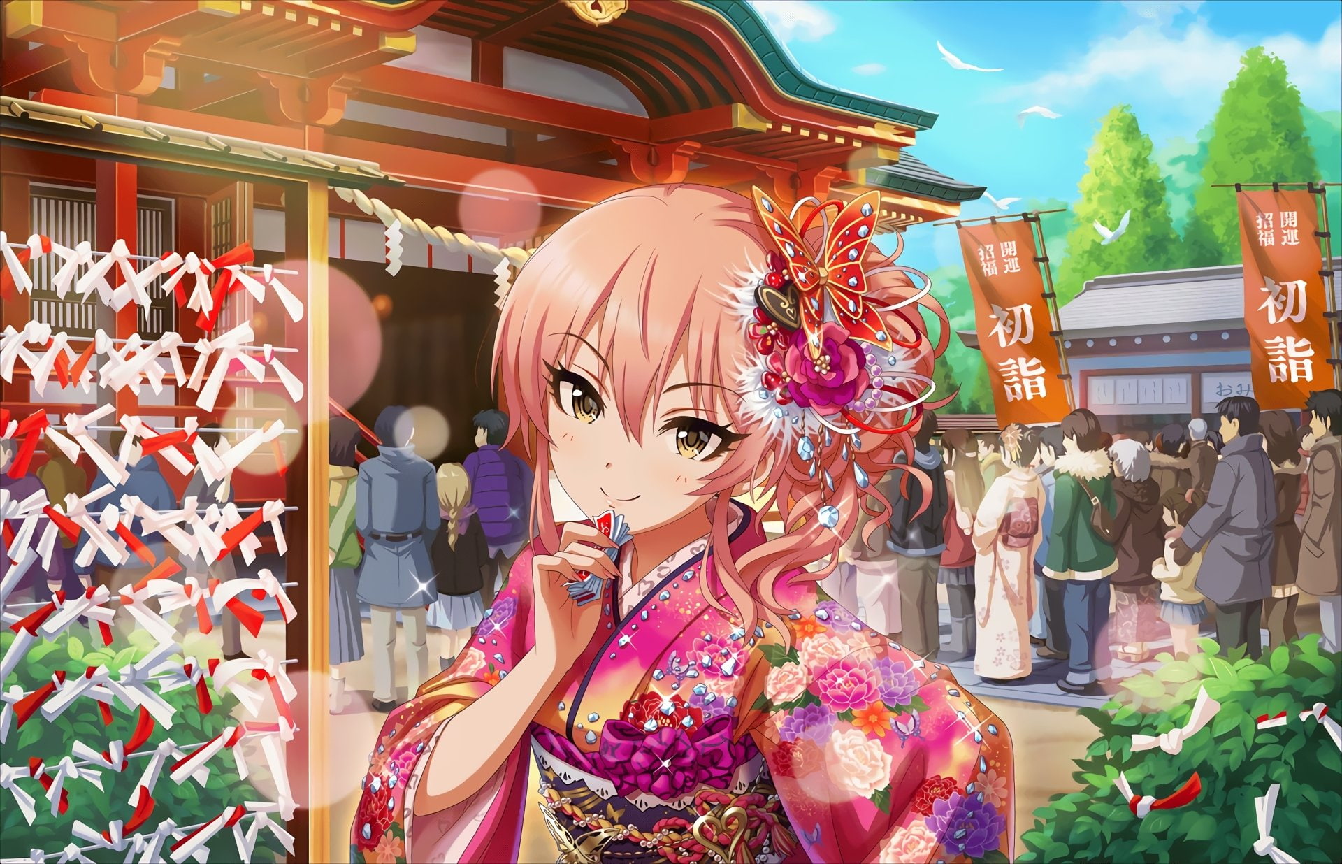 Mika Jougasaki, 1080P, The Idolmaster: Cinderella Girls Starlight Stage, Anime, HD Wallpaper
