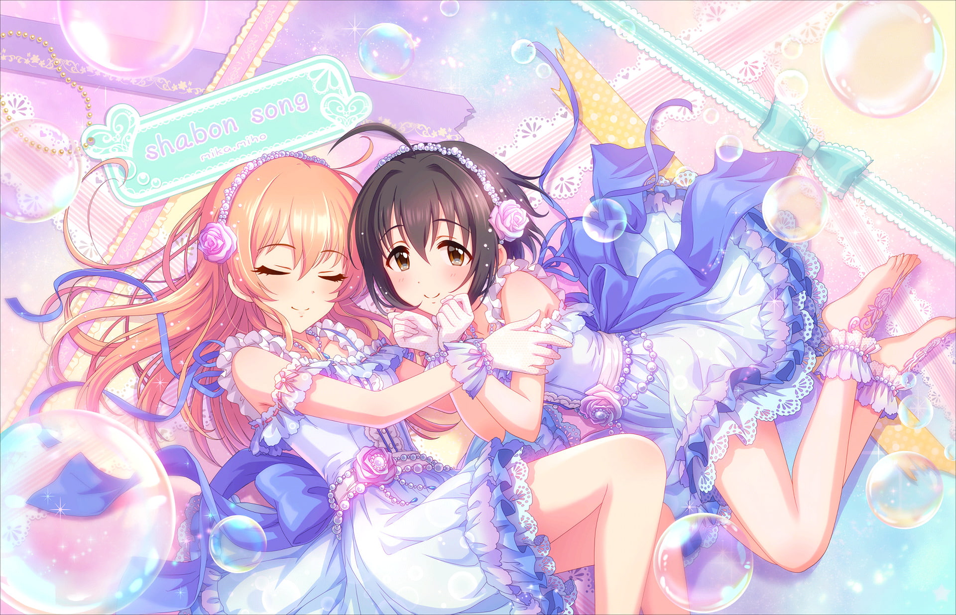 Miho Kohinata, 1080P, Mika Jougasaki, Anime, The Idolmaster: Cinderella Girls Starlight Stage, HD Wallpaper