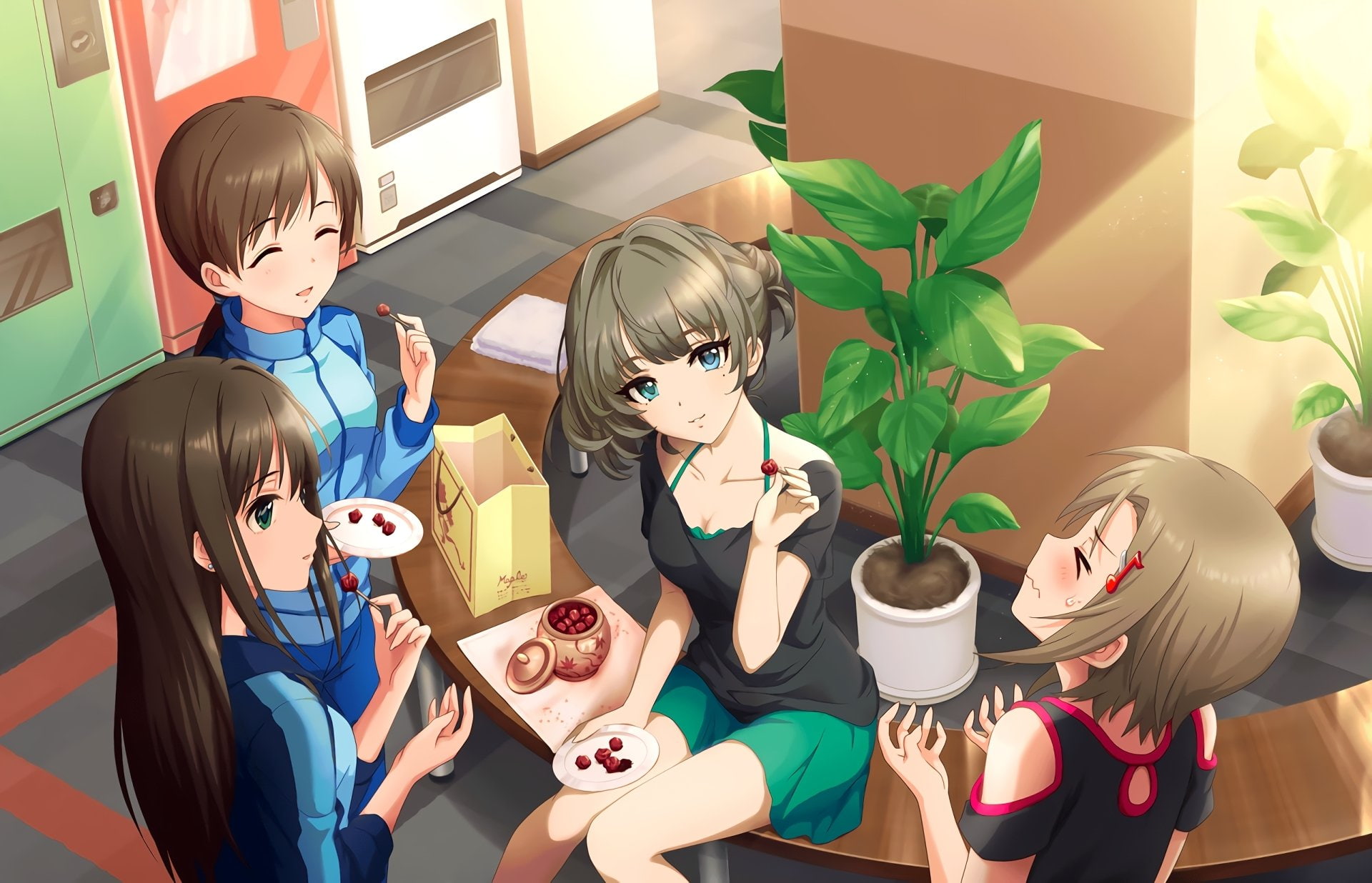 Rin Shibuya, Anime, Riina Tada, The Idolmaster: Cinderella Girls Starlight Stage, 1080P, Minami Nitta, Kaede Takagaki, HD Wallpaper