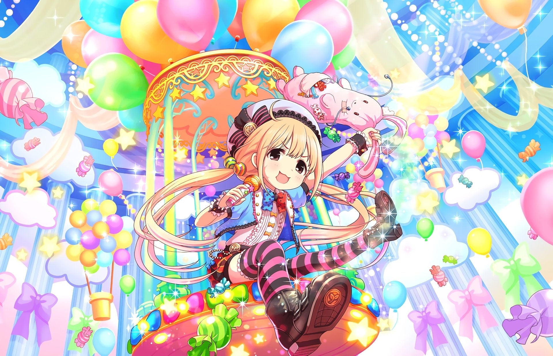 1080P, Anzu Futaba, The Idolmaster: Cinderella Girls Starlight Stage, Anime, HD Wallpaper