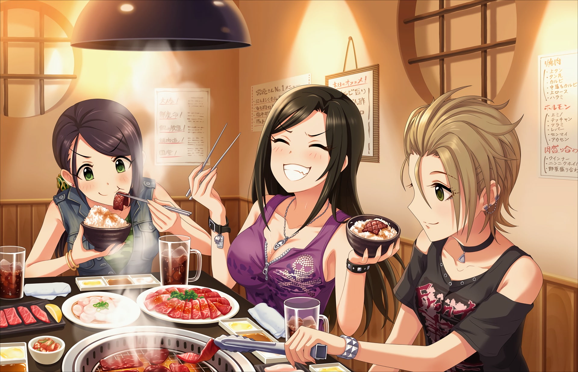 Anime, Aki Yamato, Natsuki Kimura, 1080P, The Idolmaster: Cinderella Girls Starlight Stage, Takumi Mukai, HD Wallpaper