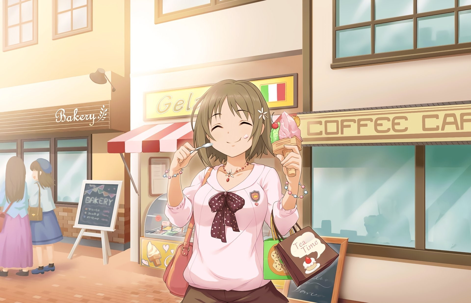 Kanako Mimura, Anime, 1080P, The Idolmaster: Cinderella Girls Starlight Stage, HD Wallpaper