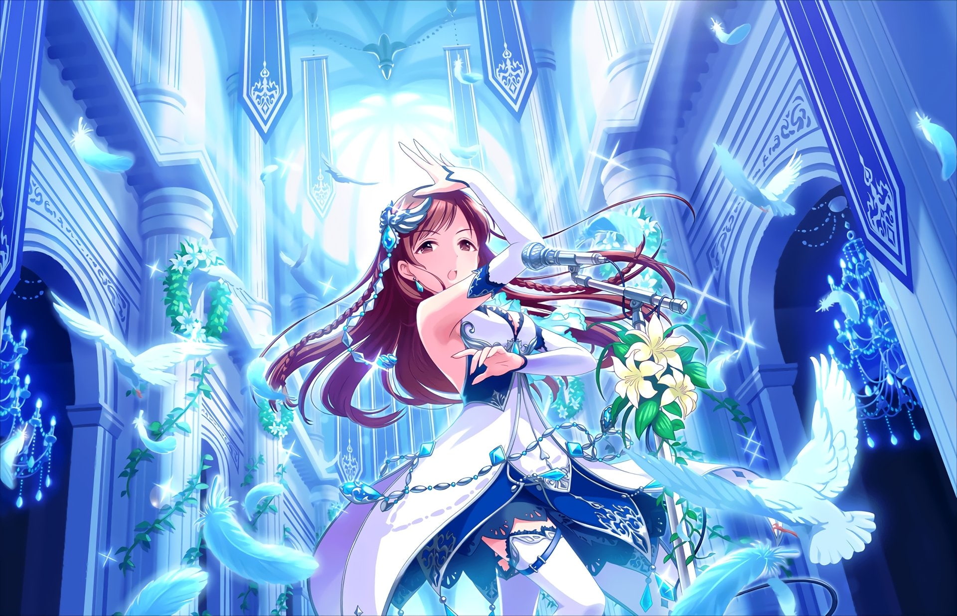 Anime, 1080P, The Idolmaster: Cinderella Girls Starlight Stage, Minami Nitta, HD Wallpaper