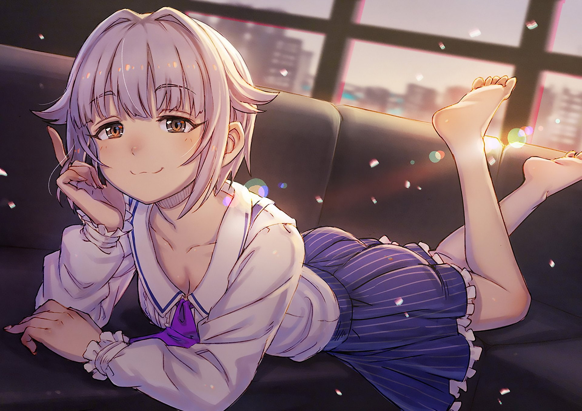 The iDOLM@STER Cinderella Girls, Sachiko Koshimizu, 1080P, Anime, HD Wallpaper